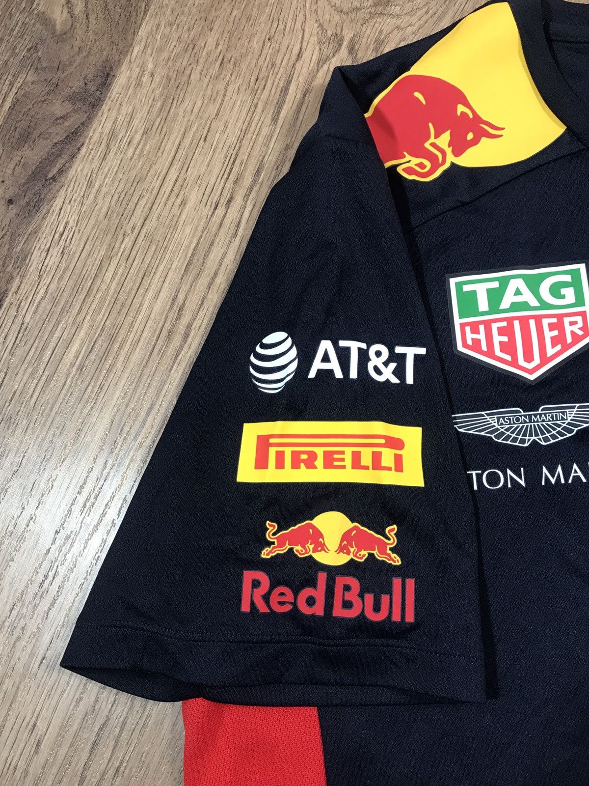 Puma × Red Bull Puma Red Bull Aston Martin T Shirt Racing Size US L / EU 52-54 / 3 - 4 Thumbnail