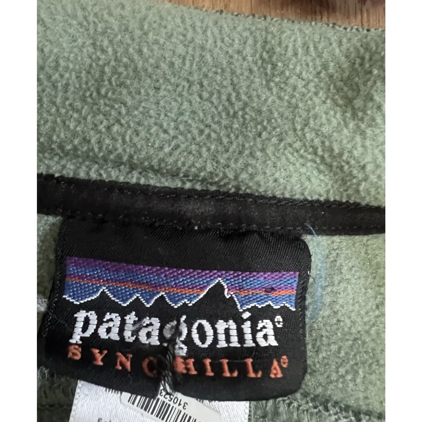 Patagonia Patagonia Vest Womens L Fleece Full Zip Windproof Synchilla Logo Pockets Mid-Length Green Size L / US 10 / IT 46 - 7 Thumbnail