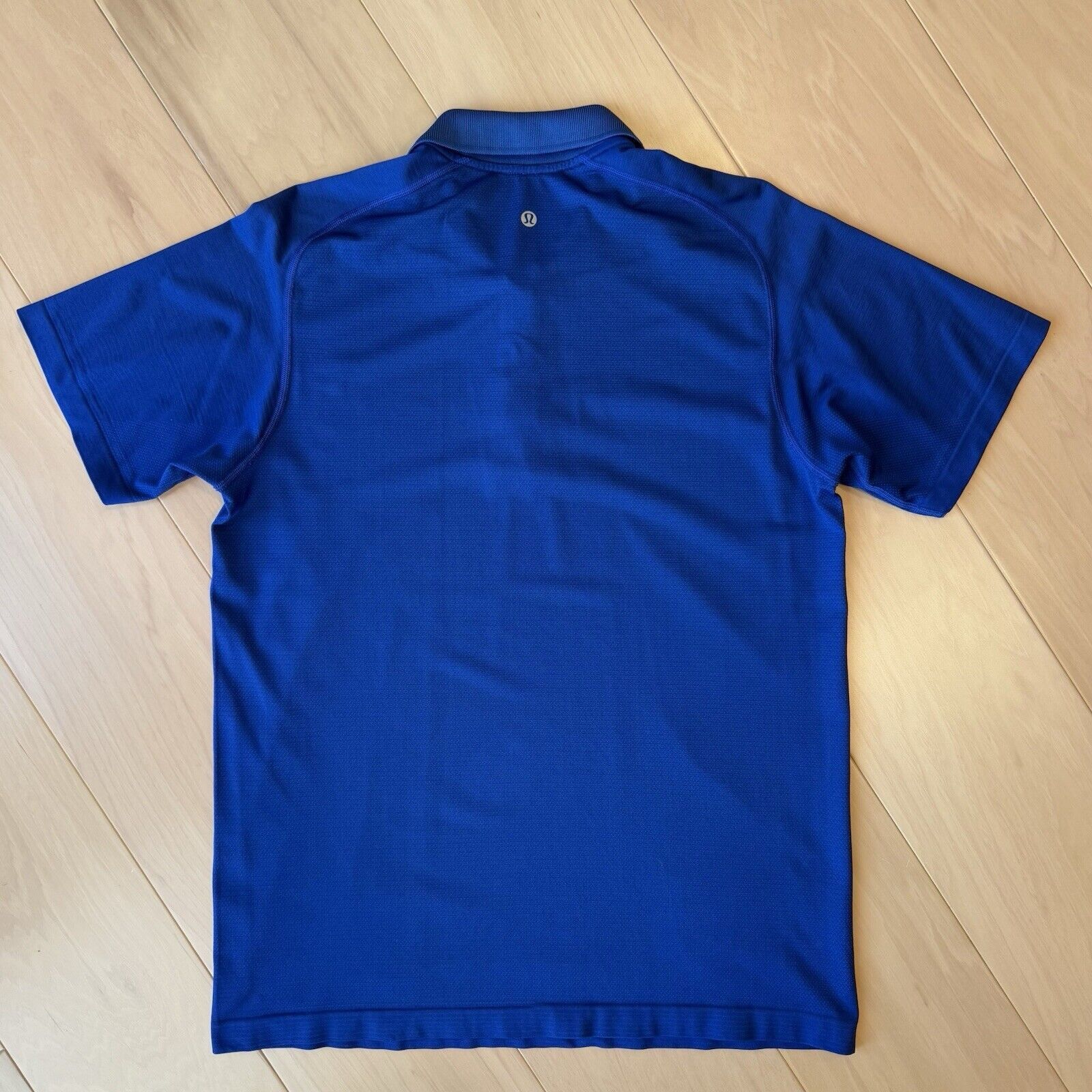 Lululemon Lululemon Polo Shirt Blue Short Sleeve Metal Vent Sportswear Size US L / EU 52-54 / 3 - 7 Thumbnail
