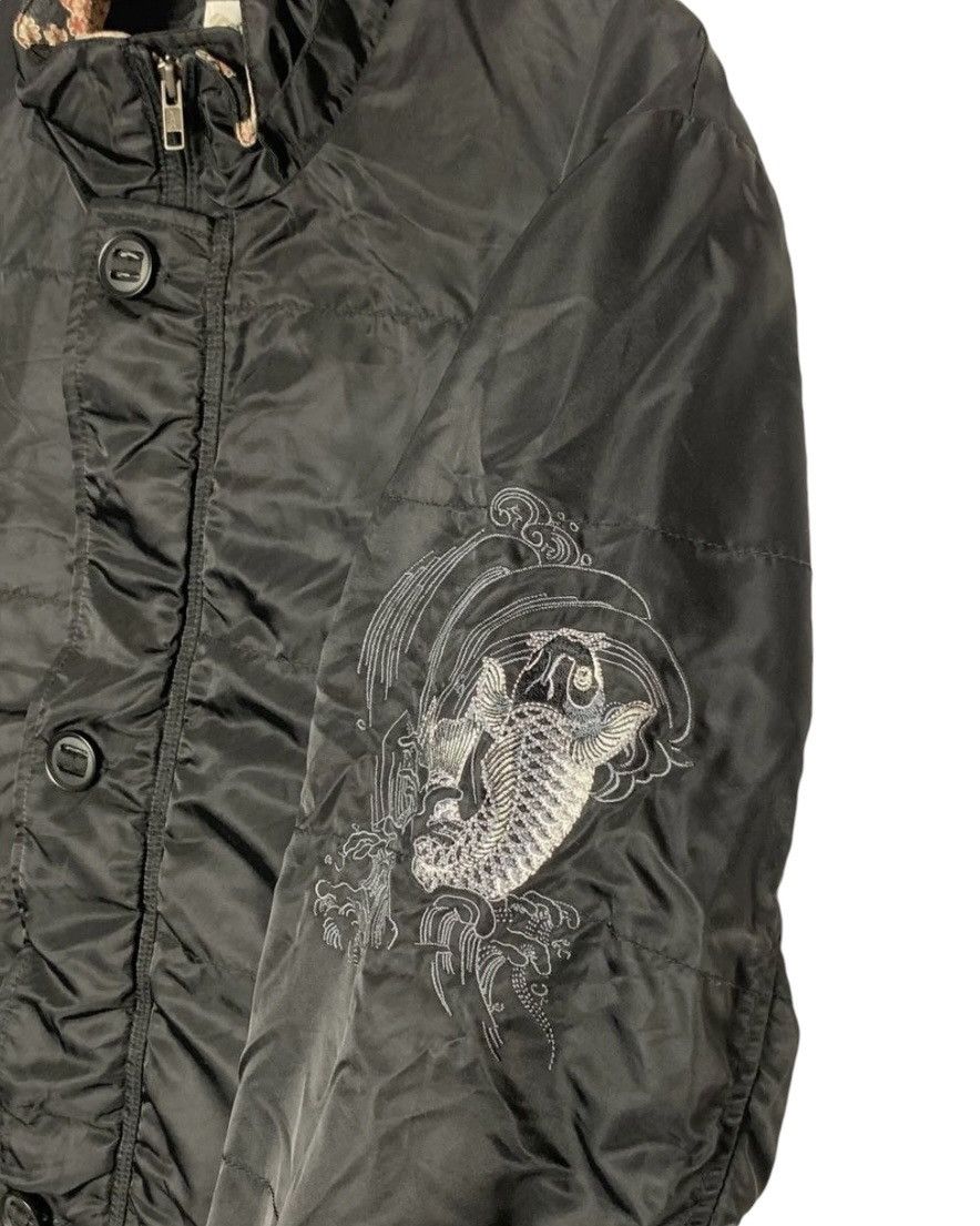 Japanese Brand Kara Kuri Tamashii Embroidered Fish Jacket Size US L / EU 52-54 / 3 - 4 Thumbnail