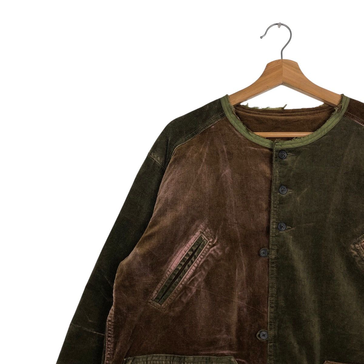 Japanese Brand 📌Patch Work Multi Color Chore Worker Jacket Mili&Mili Size US M / EU 48-50 / 2 - 8 Thumbnail