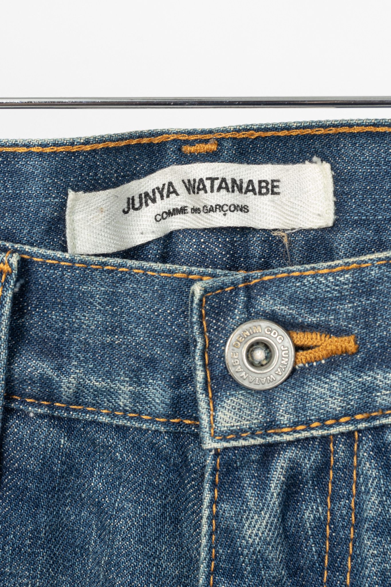 Junya Watanabe Junya Watanabe Comme des Garcons Cotton Denim Slim Jeans Size US 28 / EU 44 - 4 Thumbnail