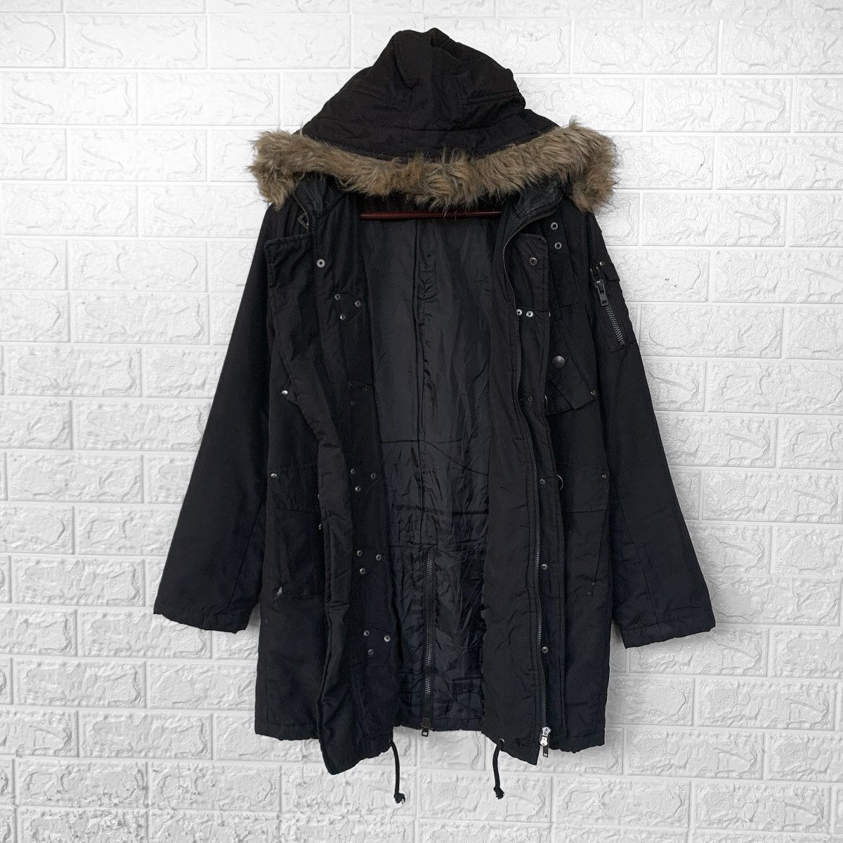 If Six Was Nine FUR HOODIE CE 2 JAPAN MILITARY JACKET Size US S / EU 44-46 / 1 - 3 Thumbnail