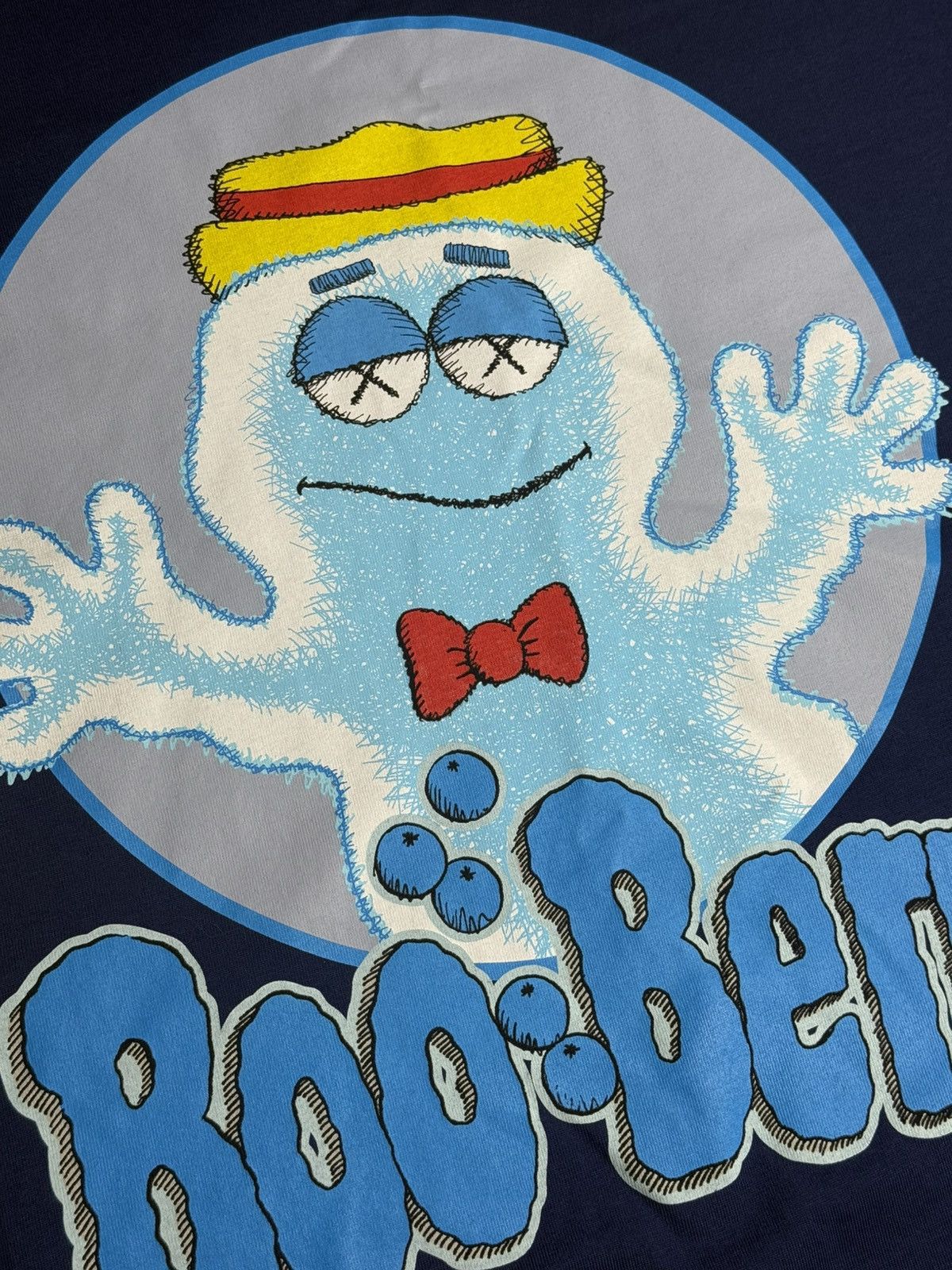 Kaws Kaws x General Mills Boo Berry Tee "Navy" [L] PREOWNED Size US L / EU 52-54 / 3 - 2 Thumbnail