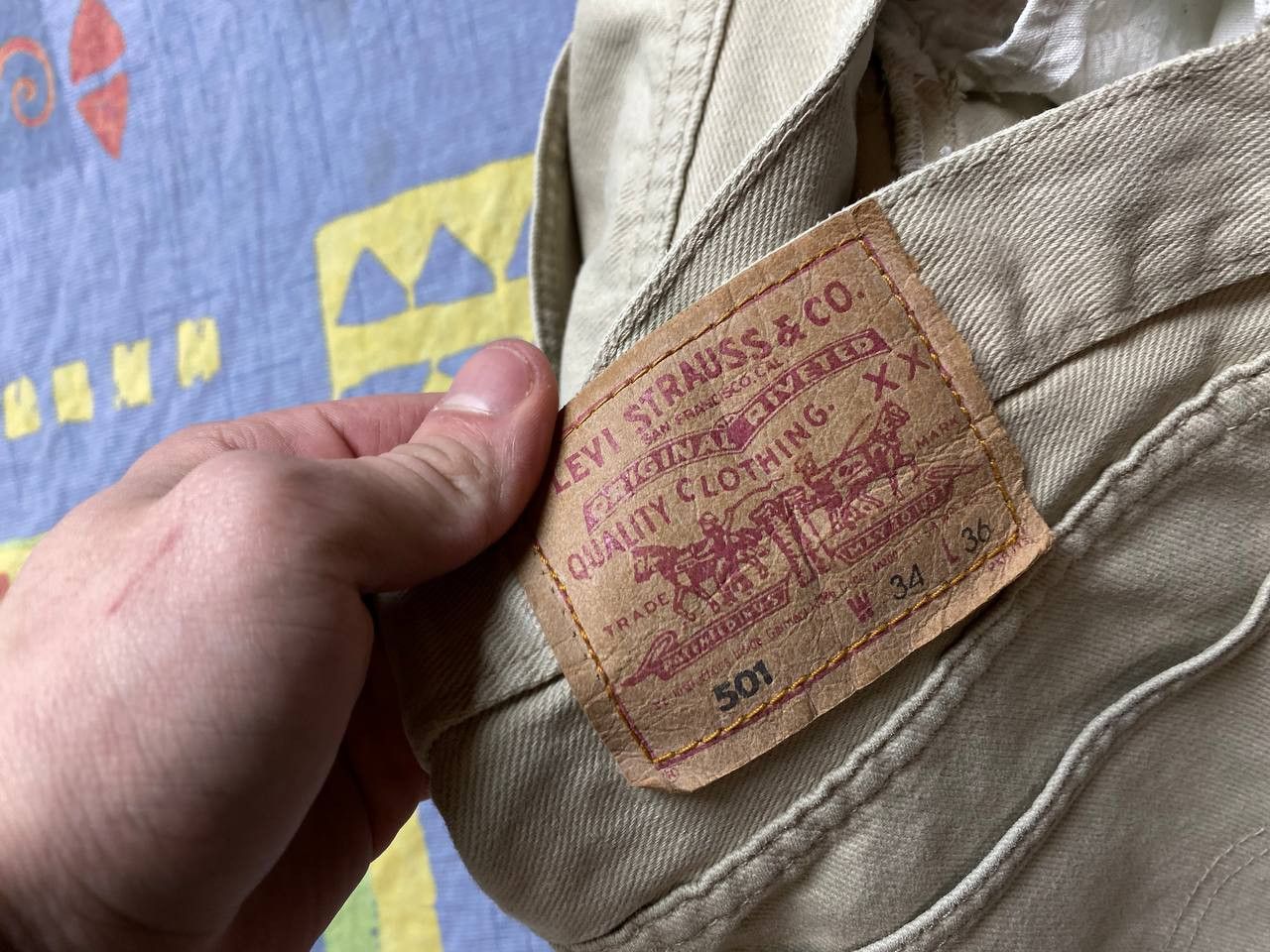 Levi's Vintage Levis Jeans Distressed Denim Size US 34 / EU 50 - 17 Thumbnail