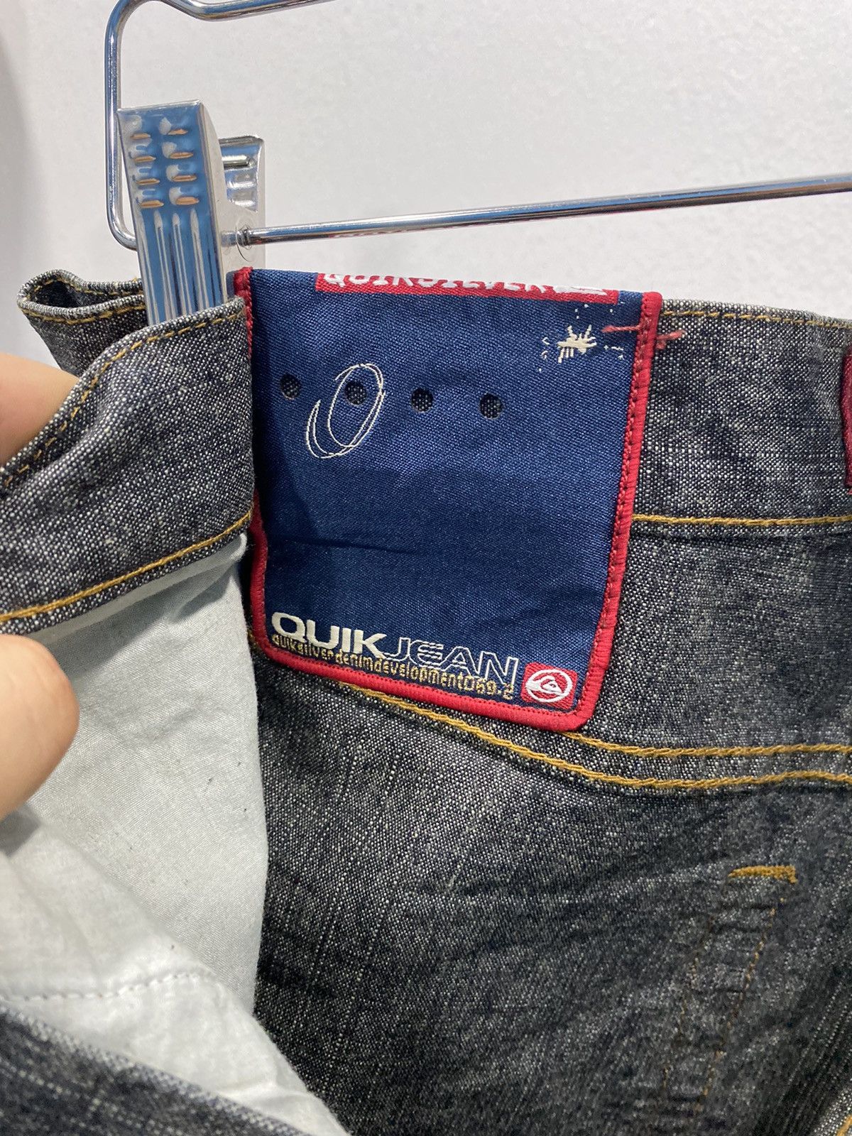 Vintage JORTS Vintage 90’s Quikjean Wide Baggy Shorts #cyber24 Size US 33 - 10 Thumbnail