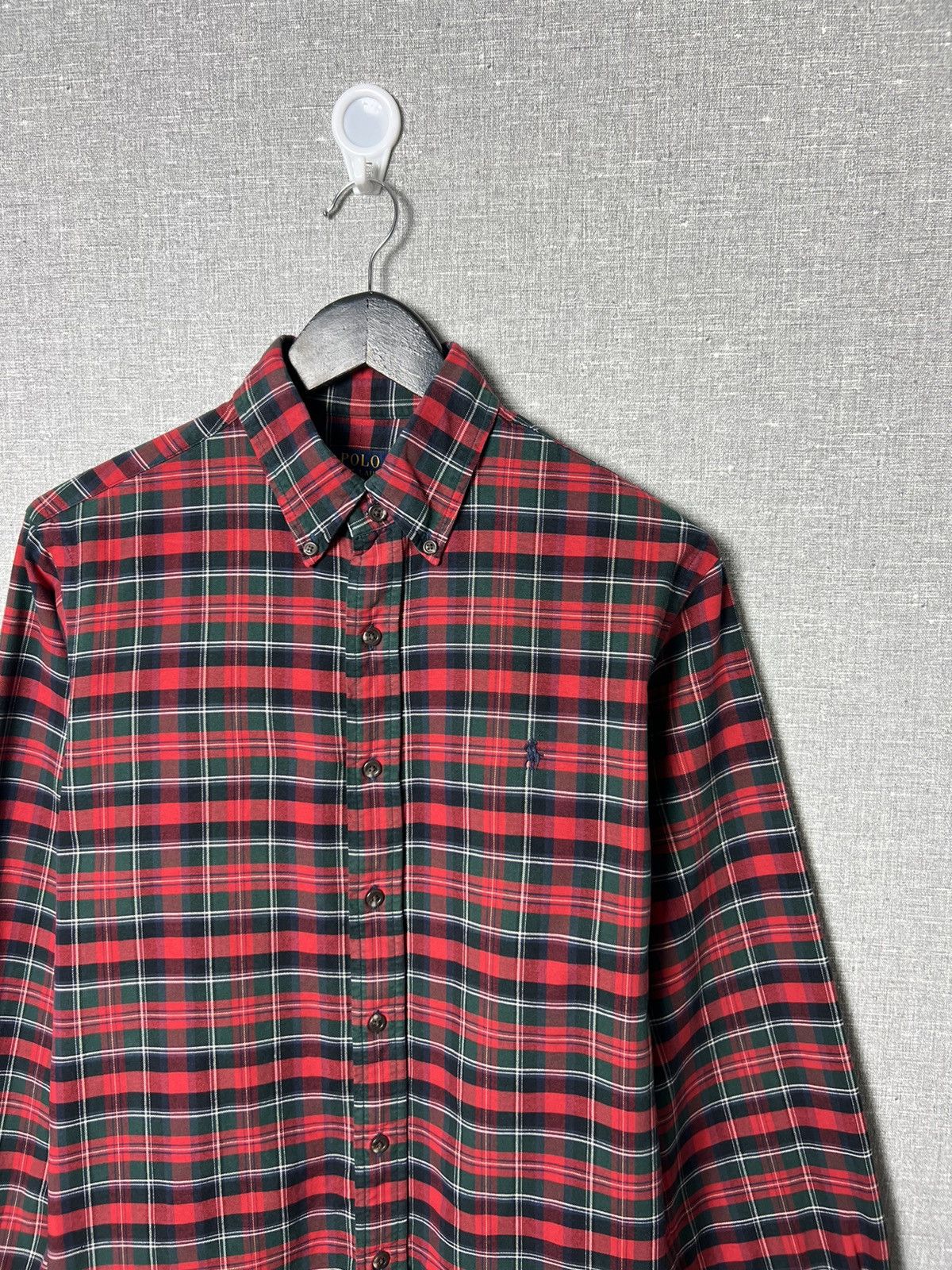 Polo Ralph Lauren Polo Ralph Lauren American Plaid Long Sleeve Shirt Size US M / EU 48-50 / 2 - 2 Thumbnail