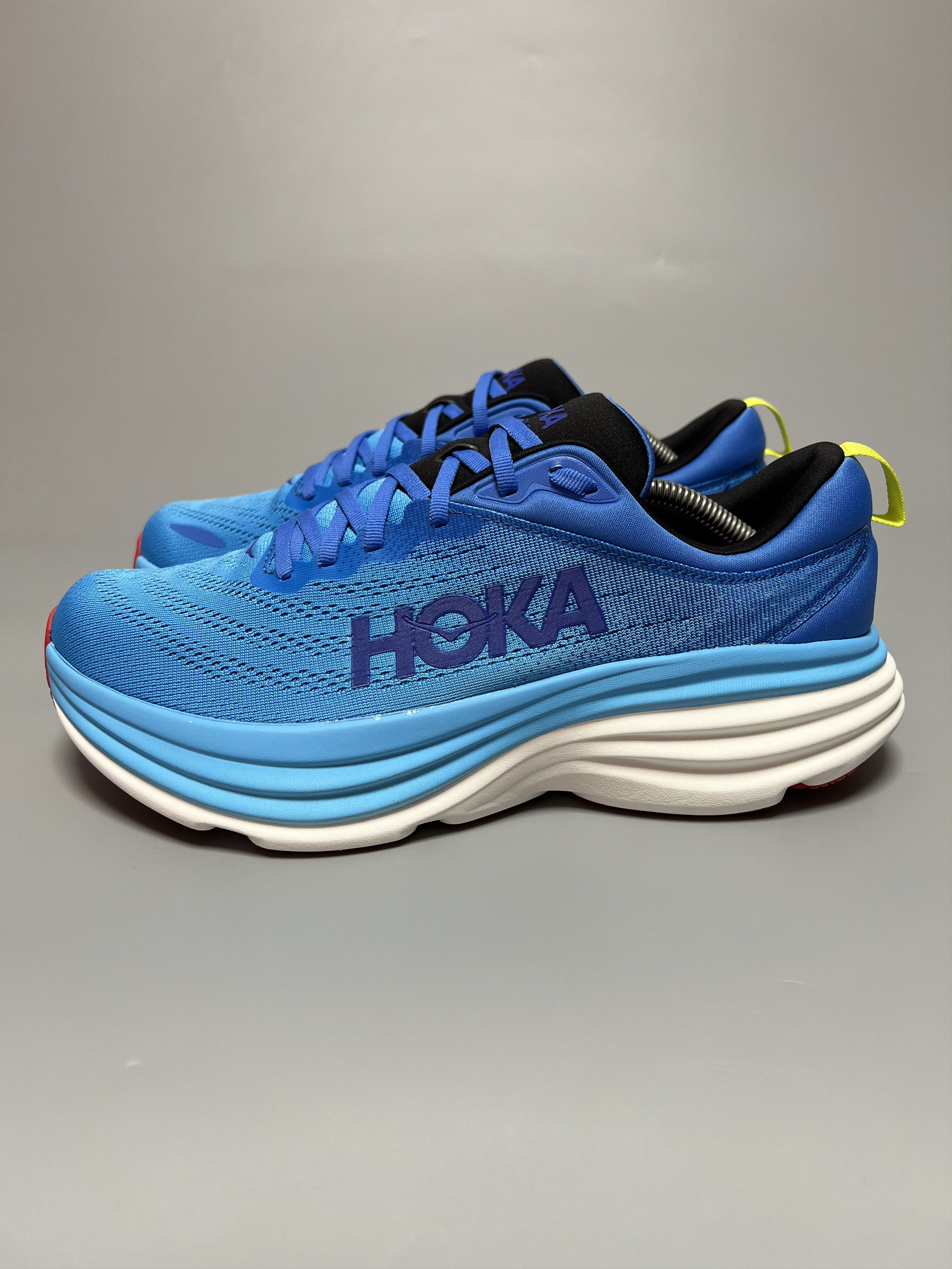 Hoka 10D Hoka One One Bondi 8 Men's Running Shoes Gym Walking Size US 10 / EU 43 - 1 Thumbnail