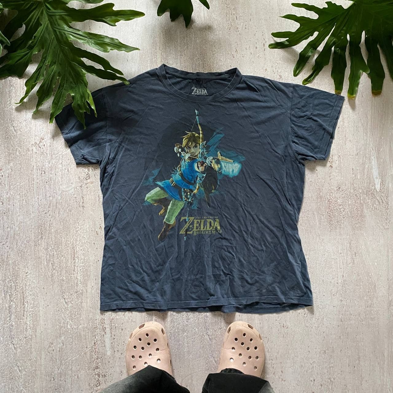 Nintendo × Vintage VINTAGE Y2K THE LEGEND OF ZELDA AMAZING FADED GAME TEE 239 Size US XXL / EU 58 / 5 - 1 Thumbnail