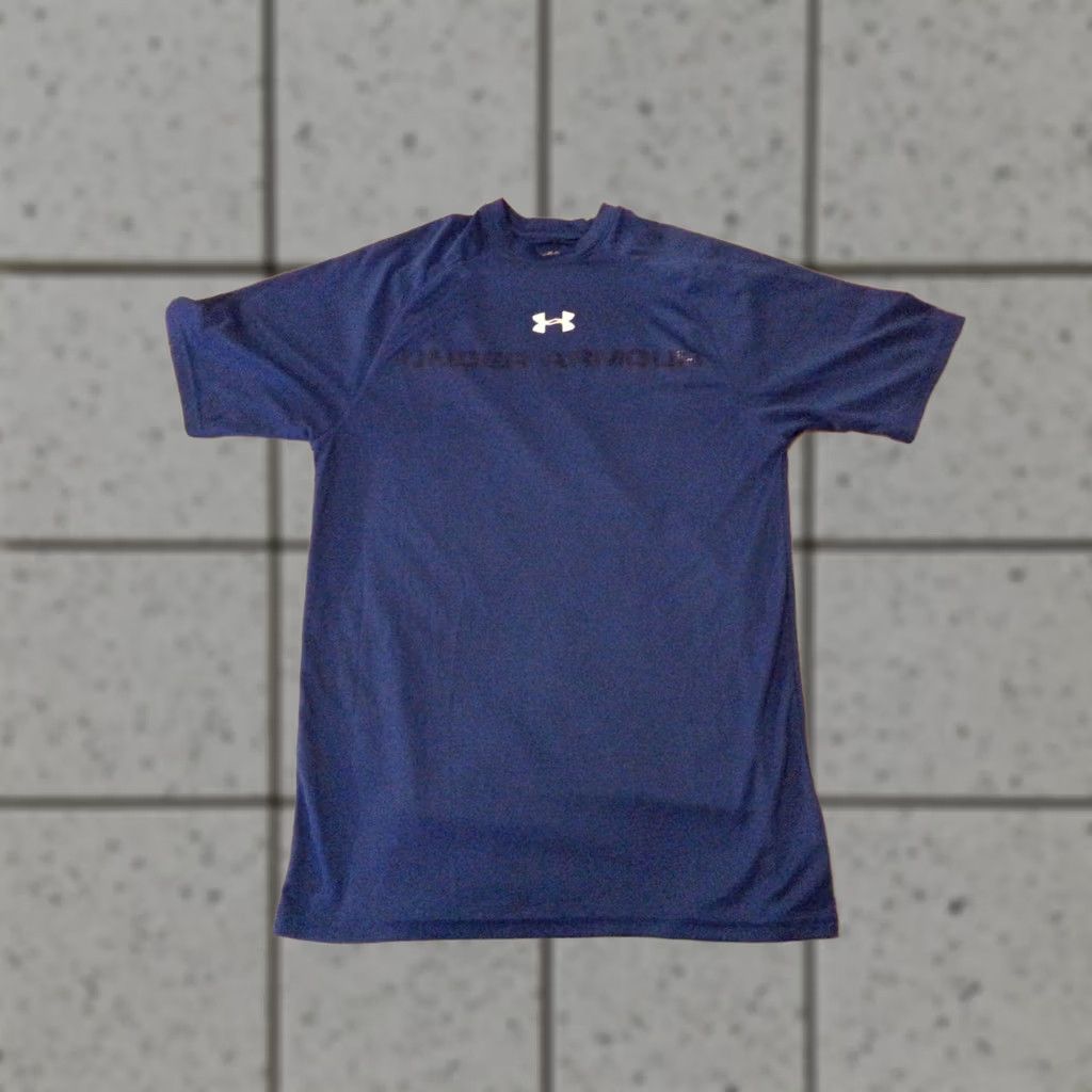Under Armour Under Armour Shirt S Small Blue Athletic Mens Size US S / EU 44-46 / 1 - 1 Thumbnail