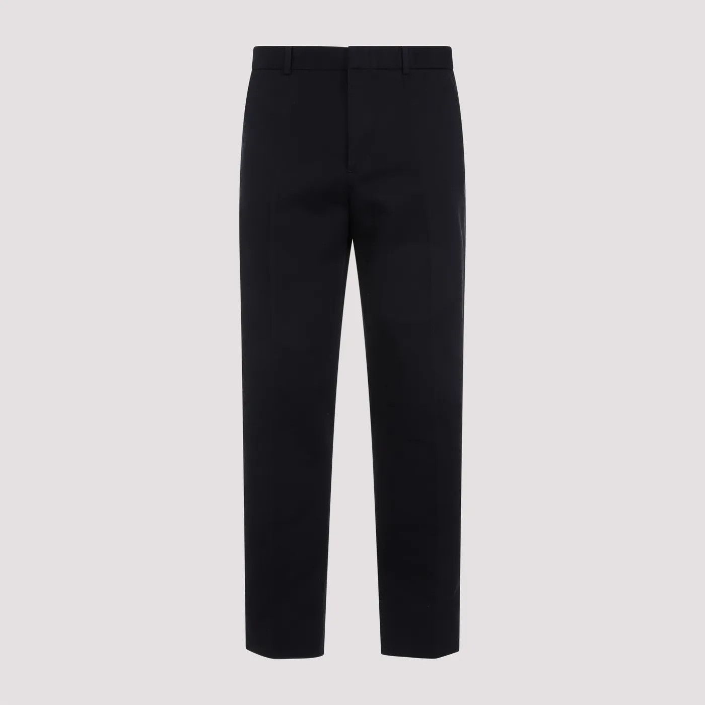 Gucci o1mt1gz0226 Cotton Drill Chino Trouser in Navy Size US 34 / EU 50 - 2 Thumbnail
