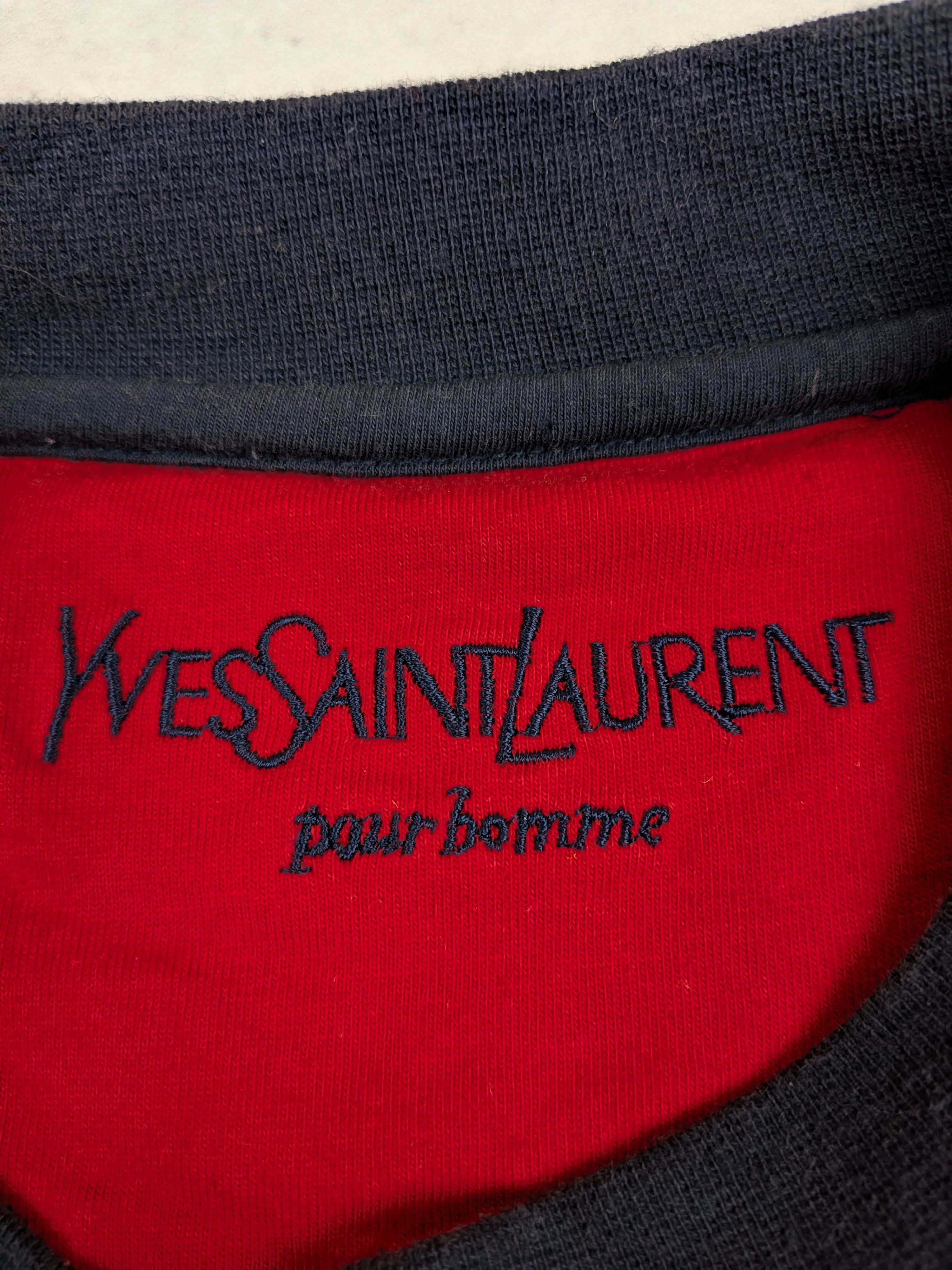 Yves Saint Laurent Yves Saint Laurent Vintage Shirt Size XL Distressed Size US XL / EU 56 / 4 - 8 Thumbnail
