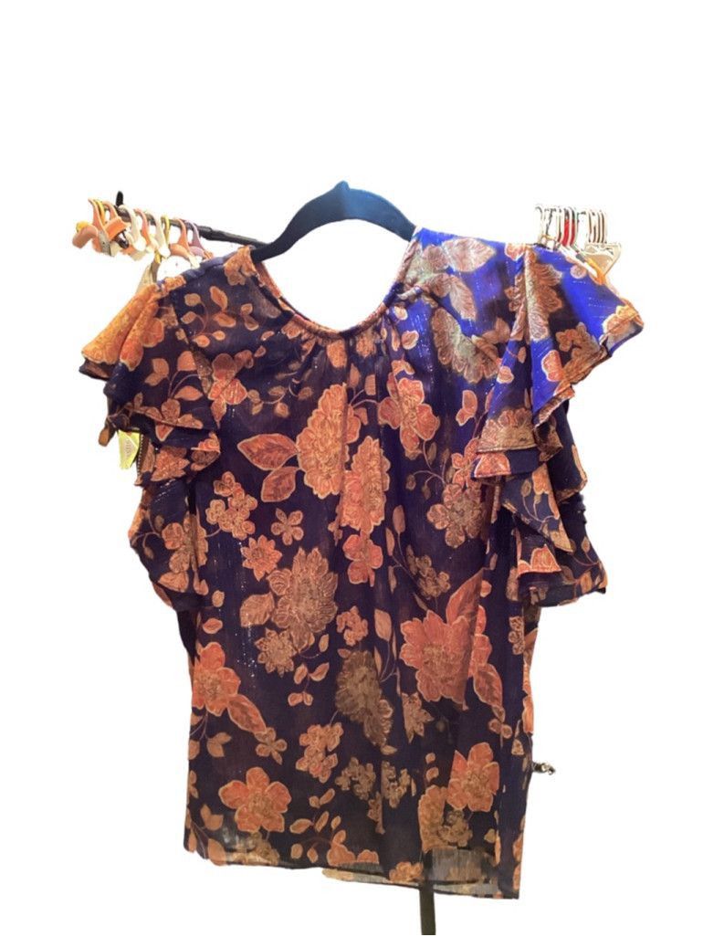 MISA Los Angeles Misa Foral Blouse NWT Size S / US 4 / IT 40 - 2 Thumbnail