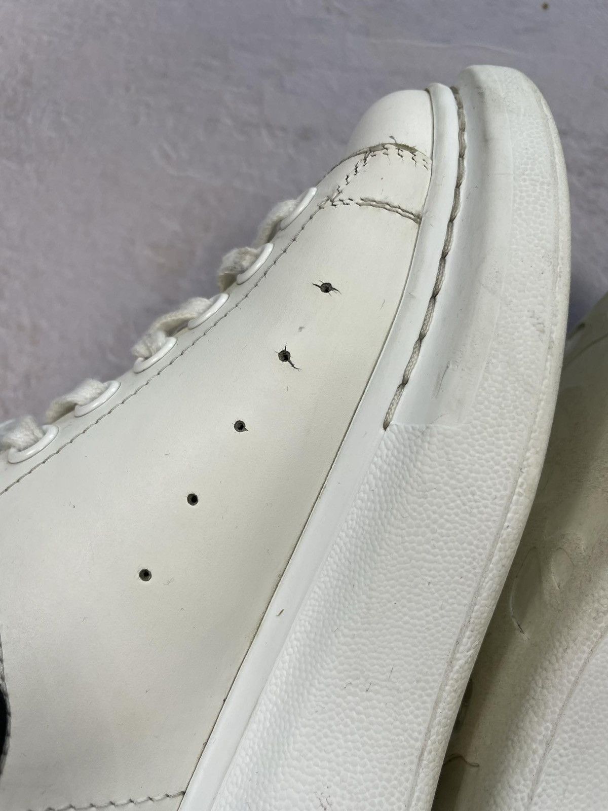 Alexander McQueen × Designer Alexander Mcqueen Oversized Sneakers Shoes Size US 7 / IT 37 - 7 Thumbnail