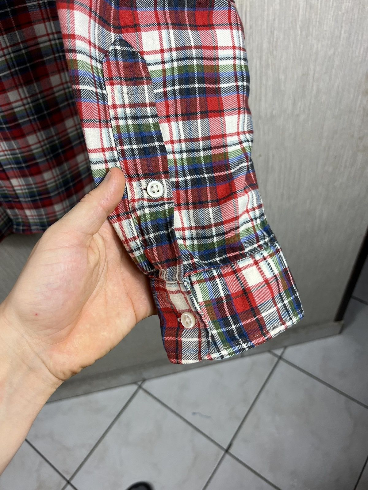 Flannel × Ralph Lauren × Vintage Vintage 90s Ralph Lauren blake flannel plaid shirt checked Size US XL / EU 56 / 4 - 13 Thumbnail