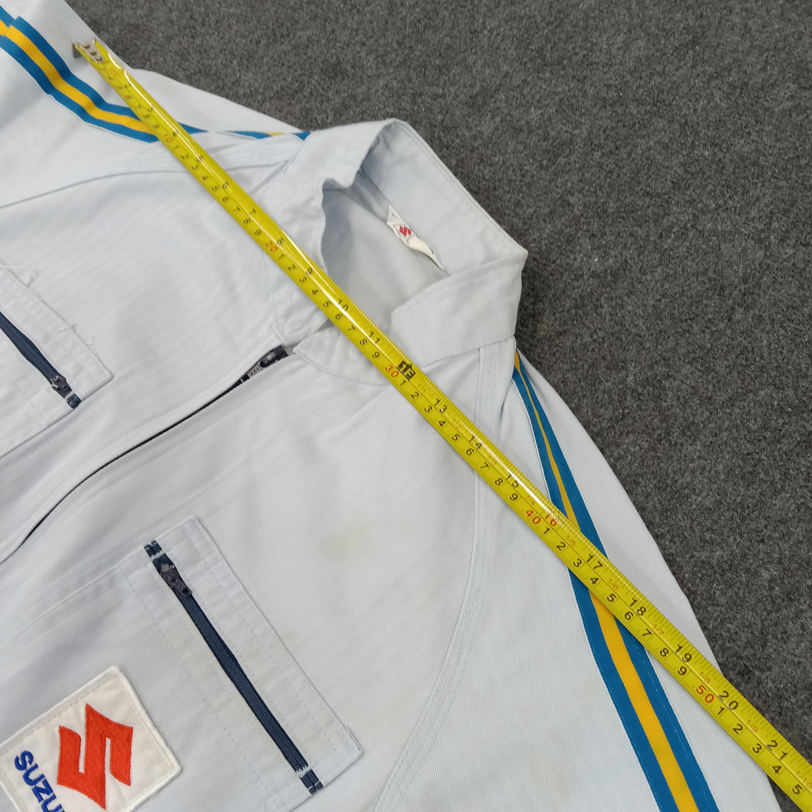 Japanese Brand × Vintage Suzuki Japanese Racing Motorsports Coverall Jacket Size US M / EU 48-50 / 2 - 12 Thumbnail