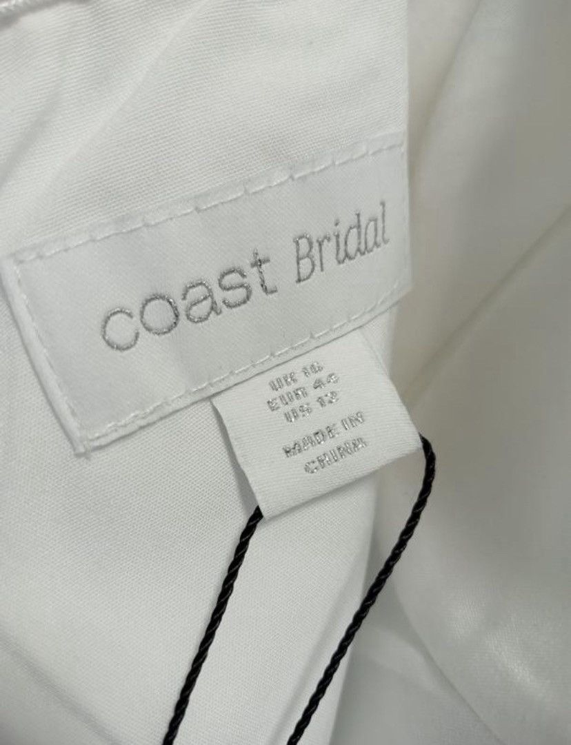 Other Coast Bridal Jacquard Crystal Corset Mini Dress Size US 12 Size L / US 10 / IT 46 - 4 Thumbnail