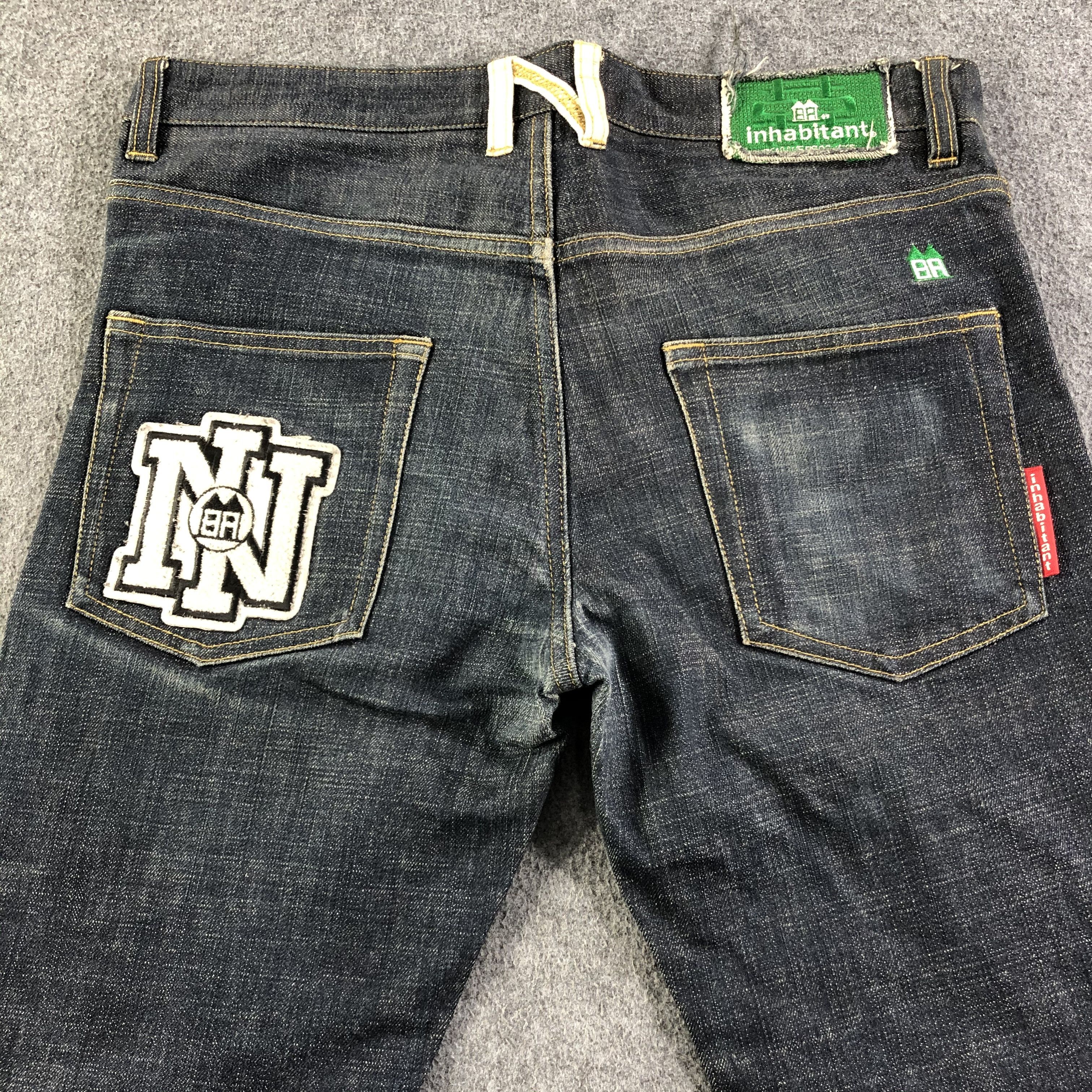 Japanese Brand Japanese Brand Inhabitant Jeans Blue Denim -J2745 Size US 34 / EU 50 - 4 Thumbnail