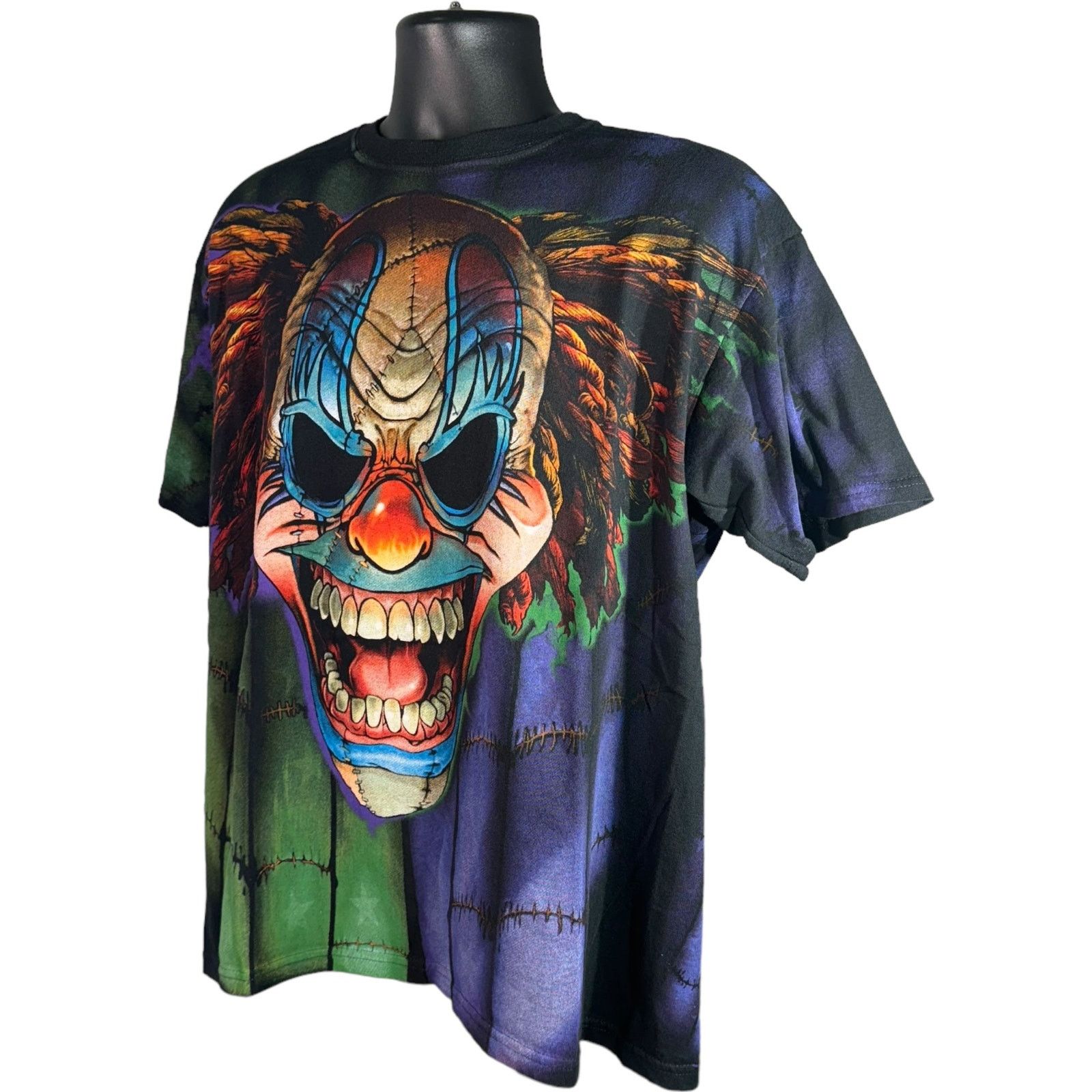 Vintage Liquid Blue Insane Clown Tee Size US L / EU 52-54 / 3 - 3 Thumbnail