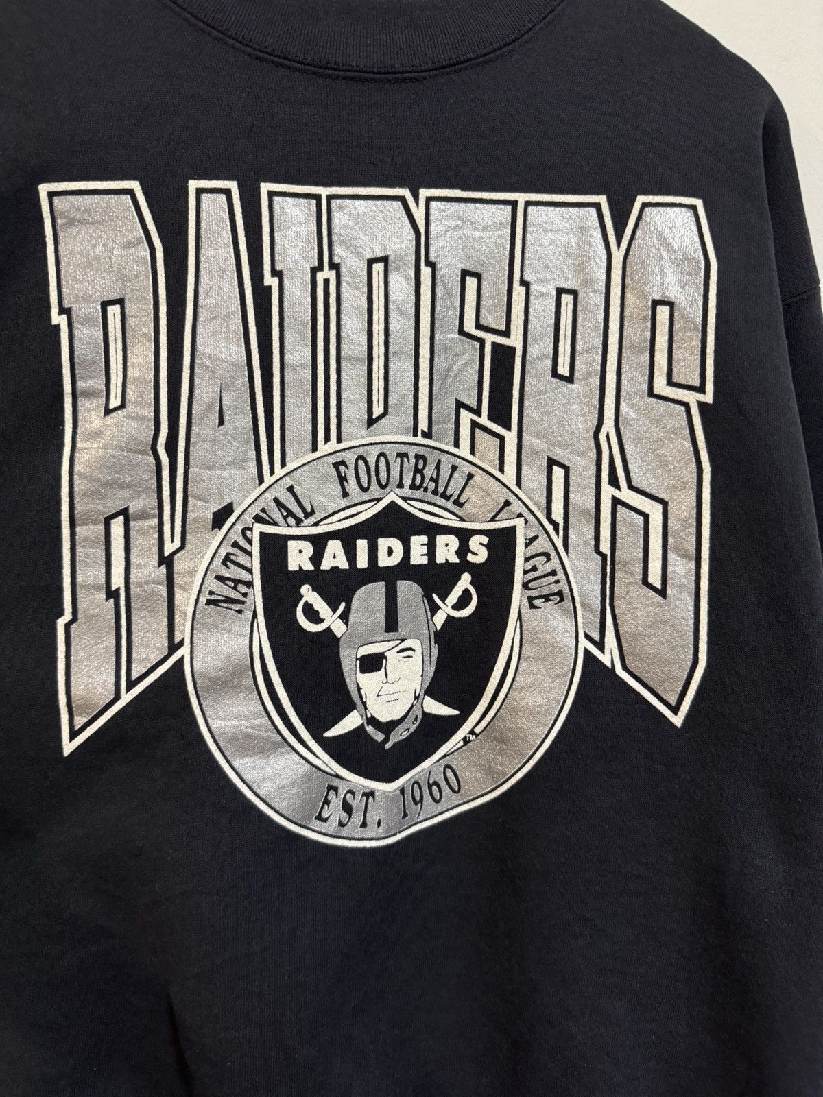 Vintage Raiders NFL Sweatshirt by Trench Ultra