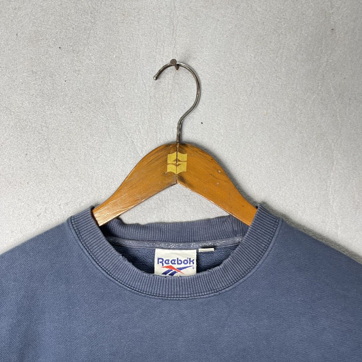 Reebok Vintage Reebok Big Logo Crewneck Sweatshirt Size US M / EU 48-50 / 2 - 2 Thumbnail