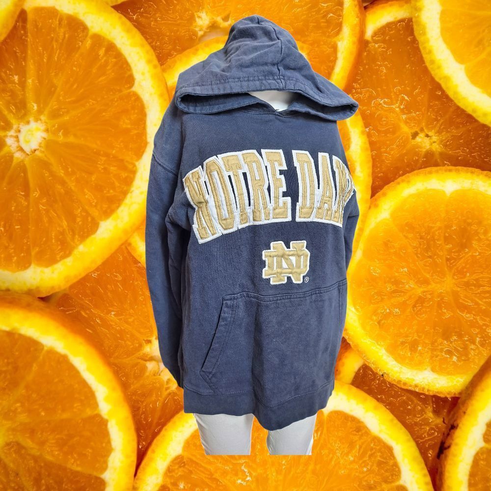 Other E5 Notre Dame Fighting Irish Navy Blue Gold Collegiate Hoodi Size US S / EU 44-46 / 1 - 1 Thumbnail