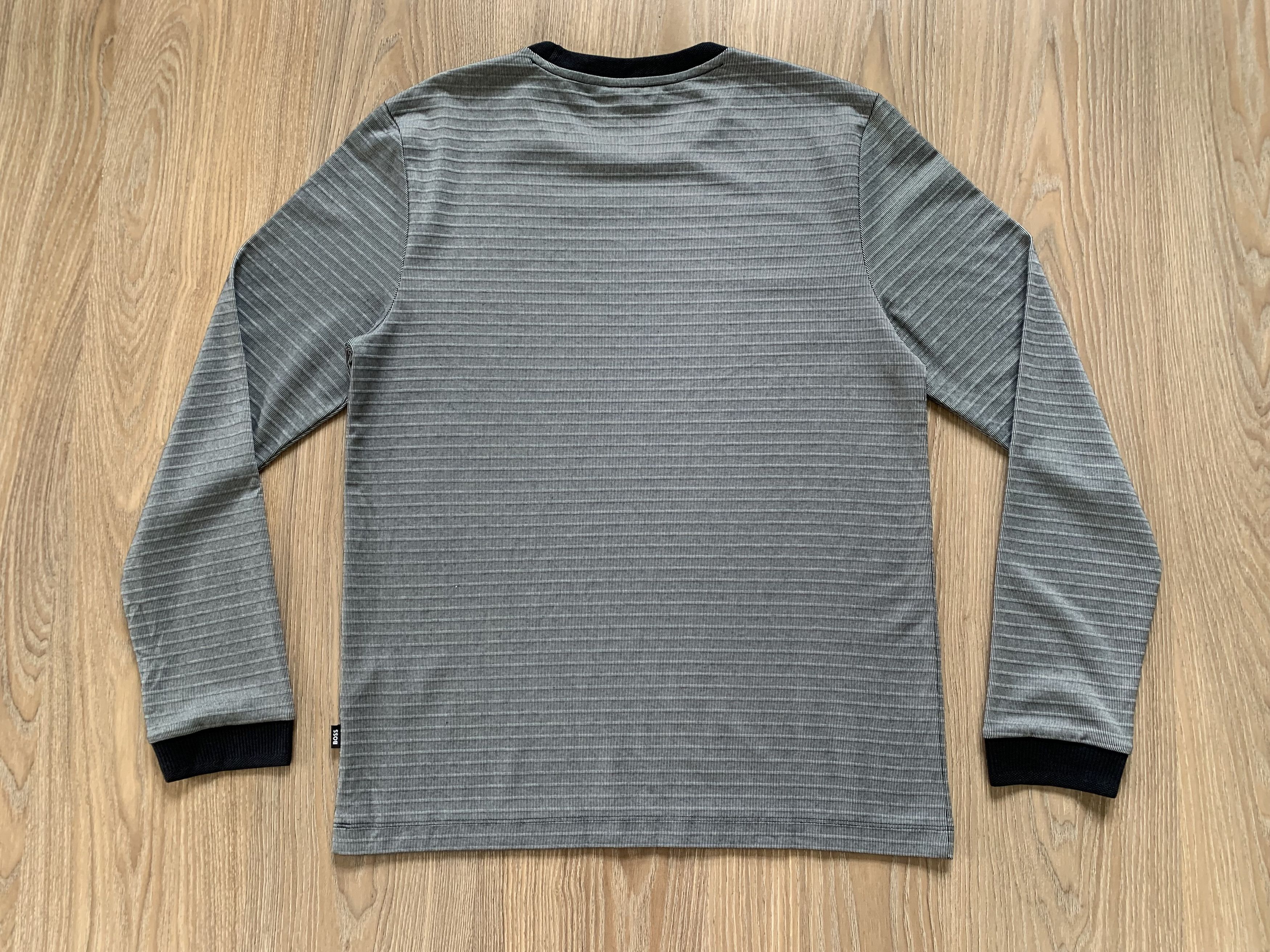 Hugo Boss Hugo Boss Cotton Grey Sweatshirt Size US M / EU 48-50 / 2 - 3 Thumbnail