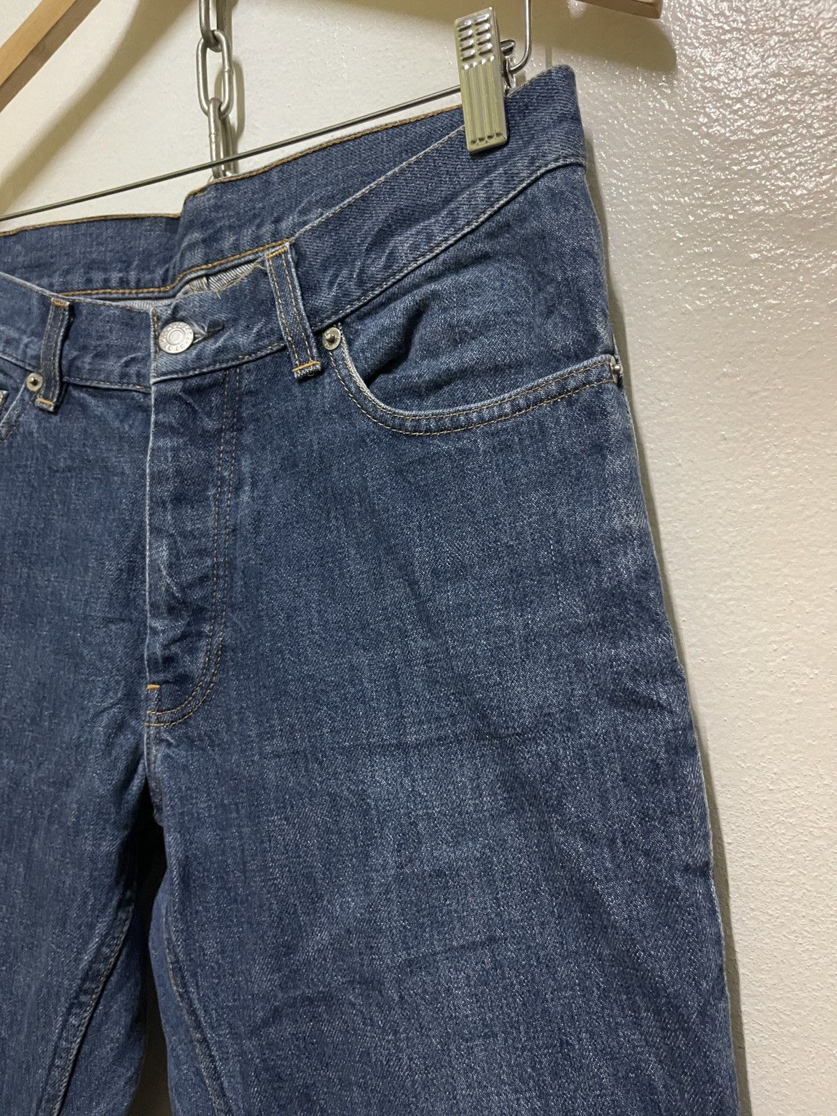 Helmut Lang × Vintage Helmut Lang Blue Jeans Size US 30 / EU 46 - 5 Thumbnail