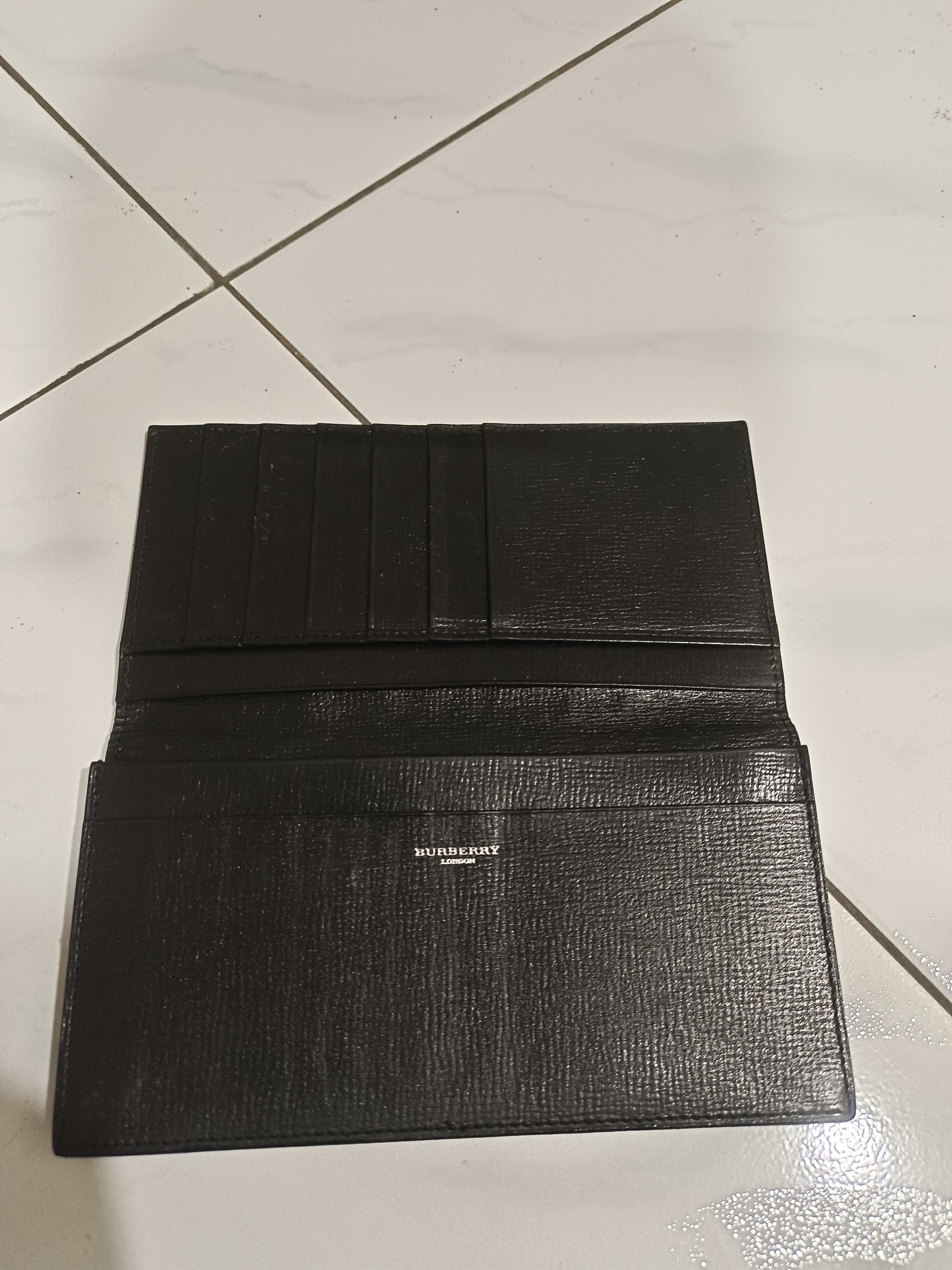 Burberry Burberry London Leather Ultra-Slim Long Wallet Size ONE SIZE - 1 Thumbnail