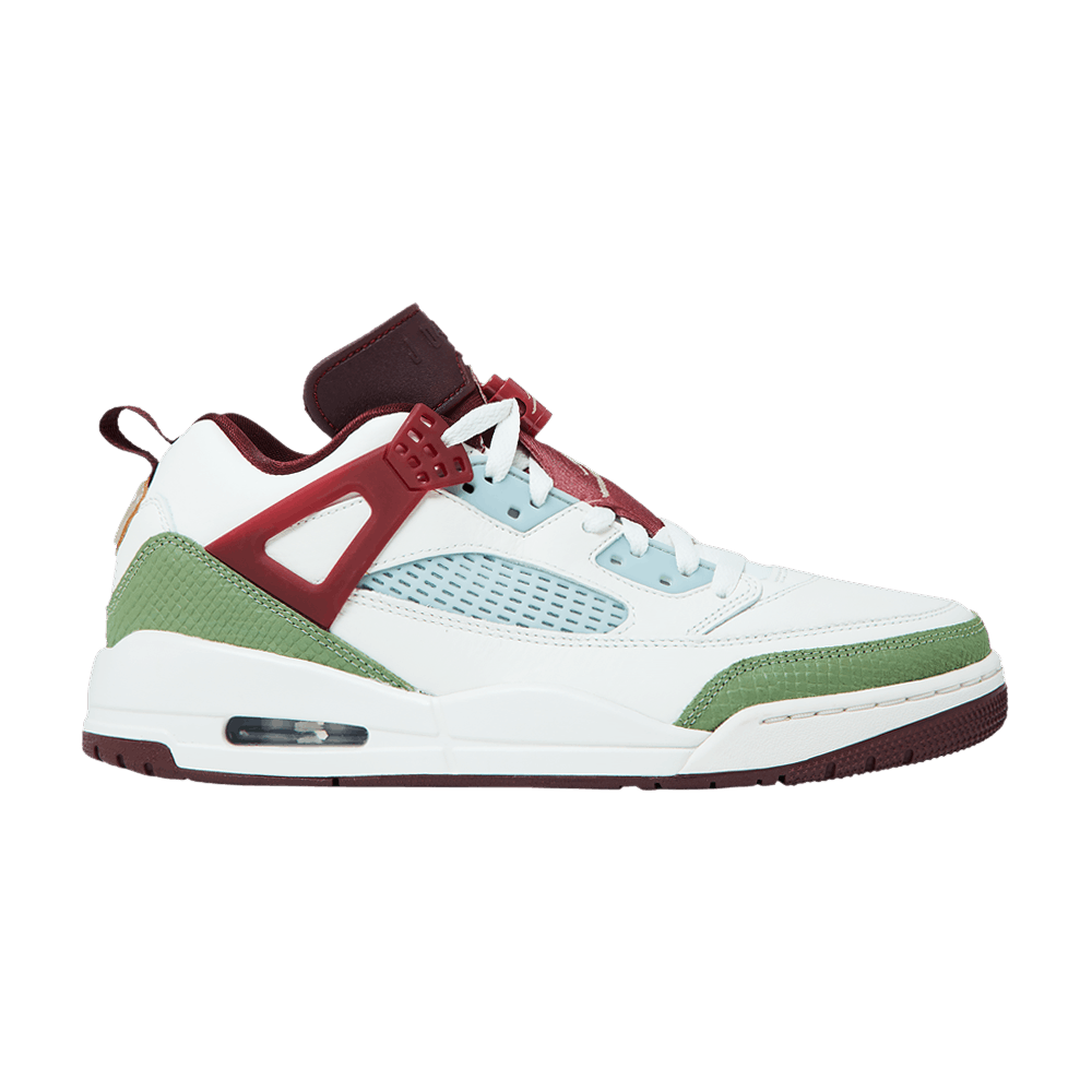image of Jordan Brand Spizike Low Year Of The Dragon Shoes in White, Men's (Size 11)