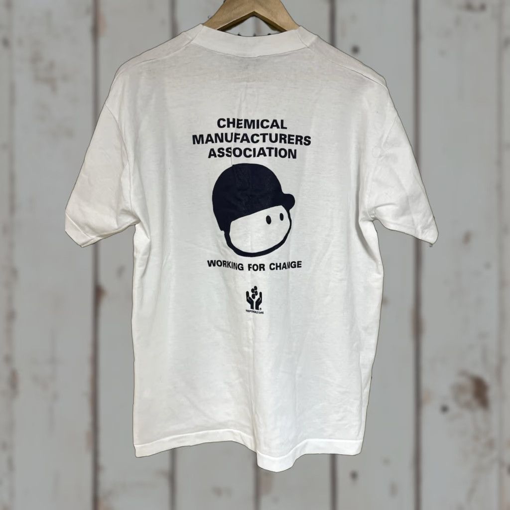 Fruit Of The Loom VINTAGE Fruit of the Loom T-Shirt XL White Unisex Adults Short Sleeve Crew Neck Single Stitch Graphic 1960s 1970s style Shirts Mustang? Size US XL / EU 56 / 4 - 1 Thumbnail