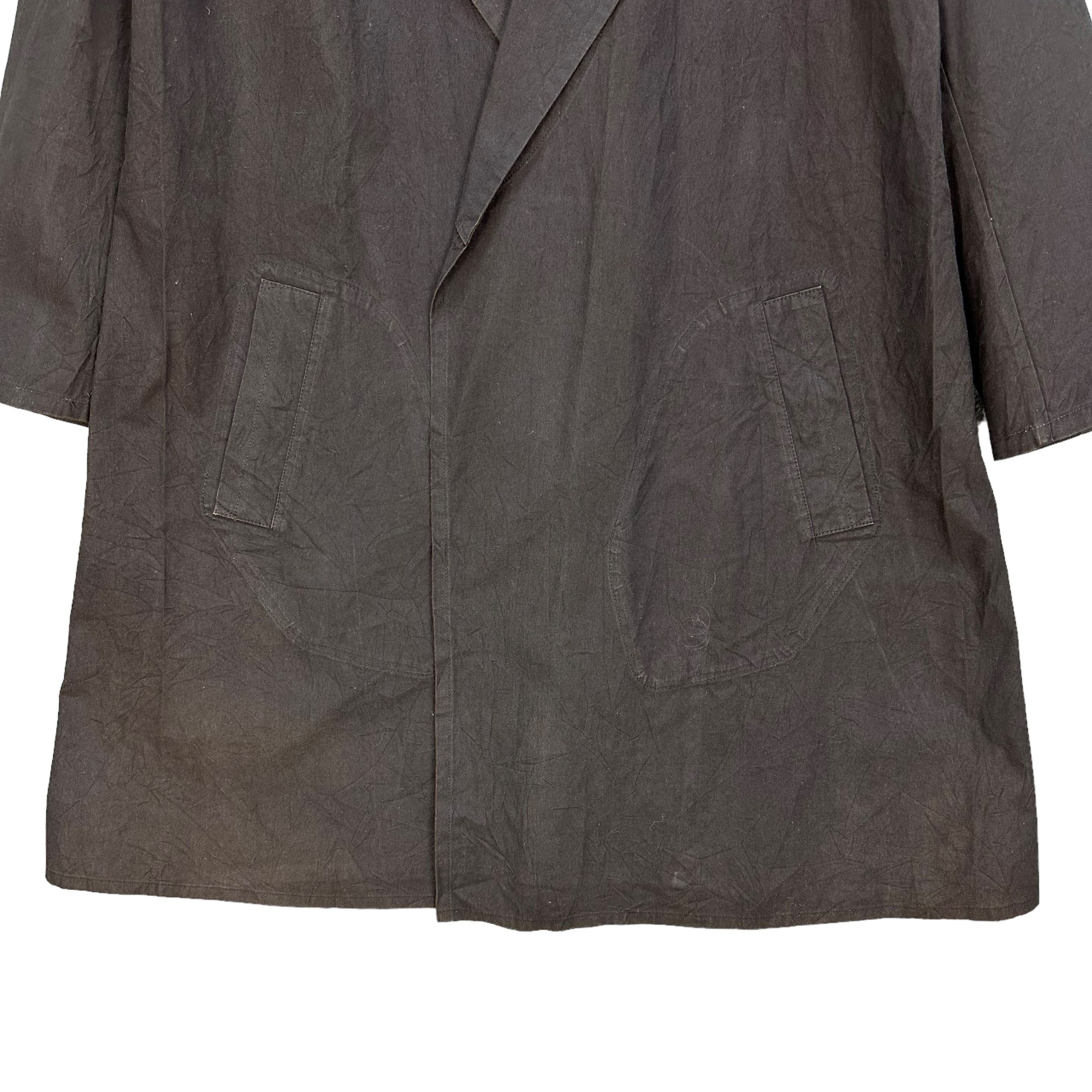 Y's Y's Yohji Yamamoto Buttonless Overcoat #A11-0260 Size US L / EU 52-54 / 3 - 3 Thumbnail