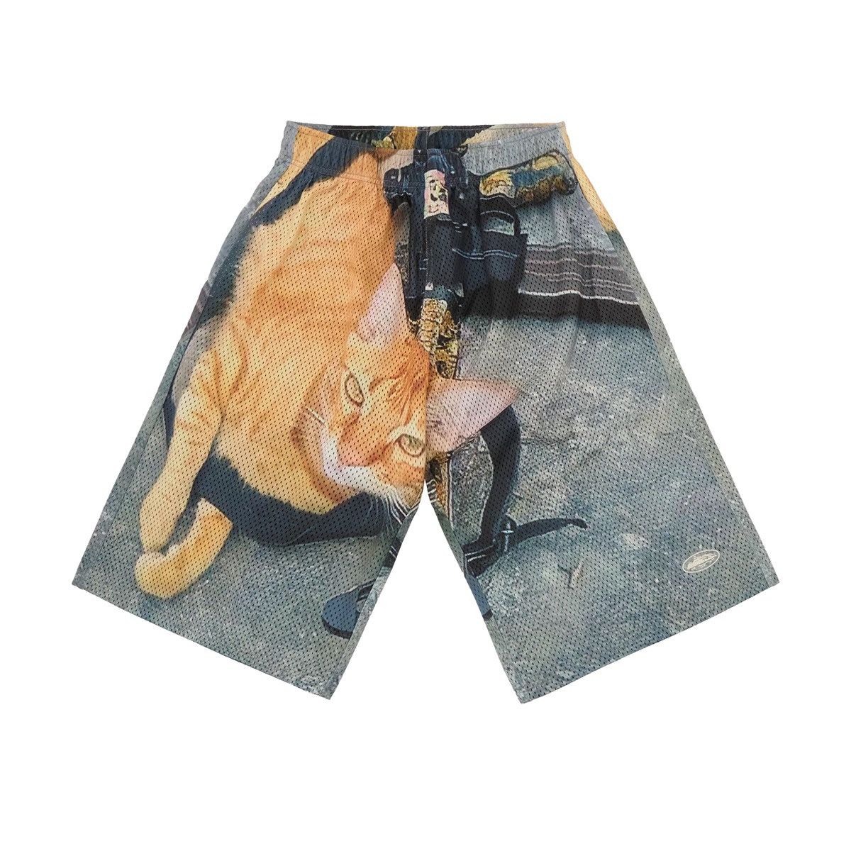 Corteiz Corteiz x 550BC Narco Pets Mesh Shorts Size US 29 - 1 Thumbnail