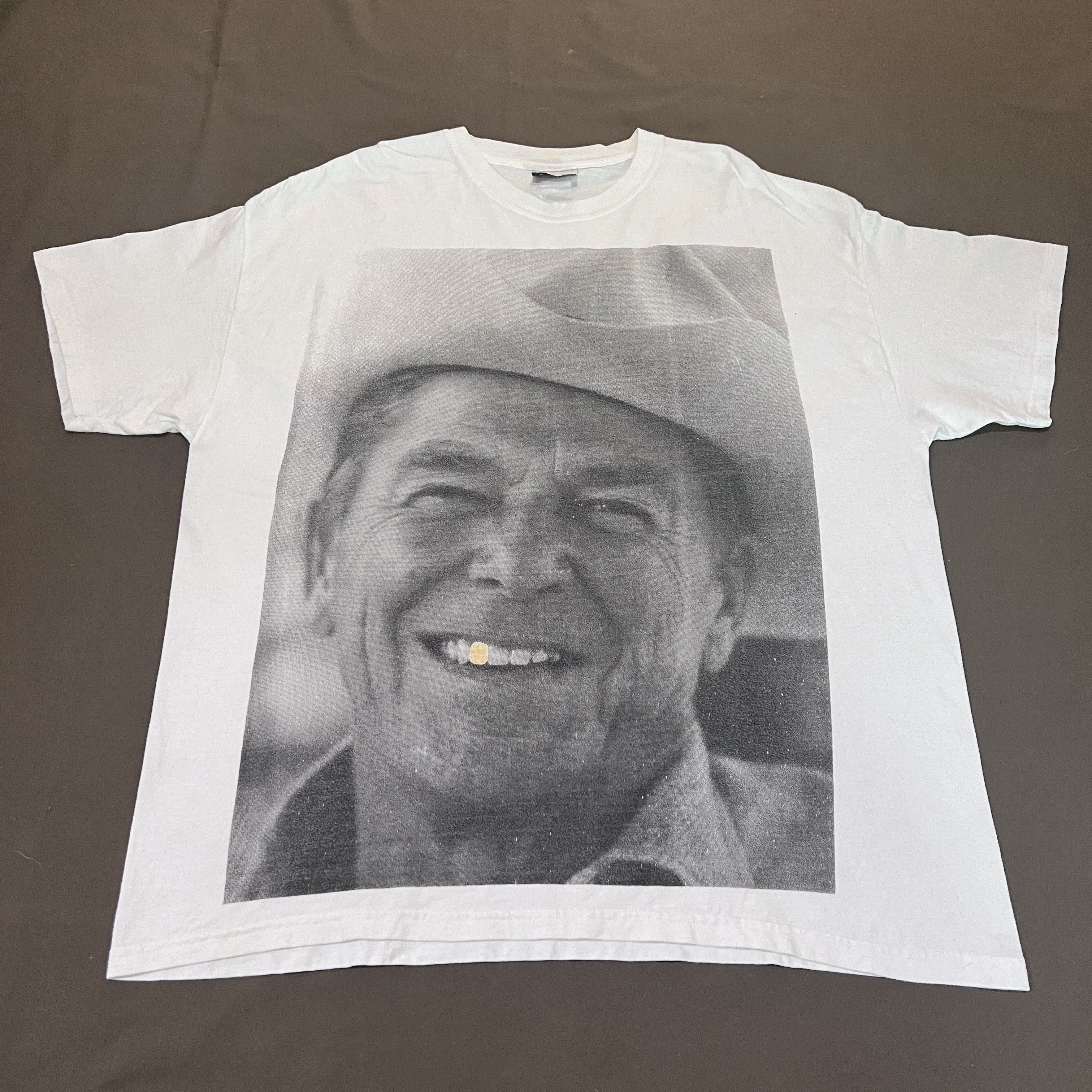 President's × Rap Tees × Vintage Vintage Y2K Ronald Reagan big face Promo Tee 2XL Size US XXL / EU 58 / 5 - 3 Thumbnail