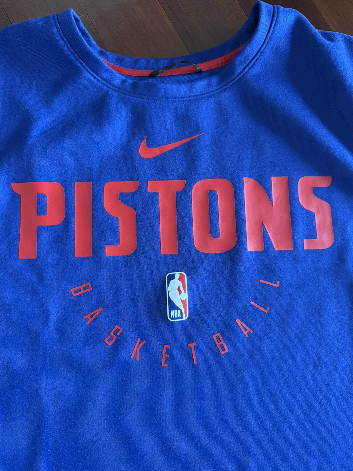 Nike Detroit Pistons Nike Crewneck Size US L / EU 52-54 / 3 - 2 Thumbnail