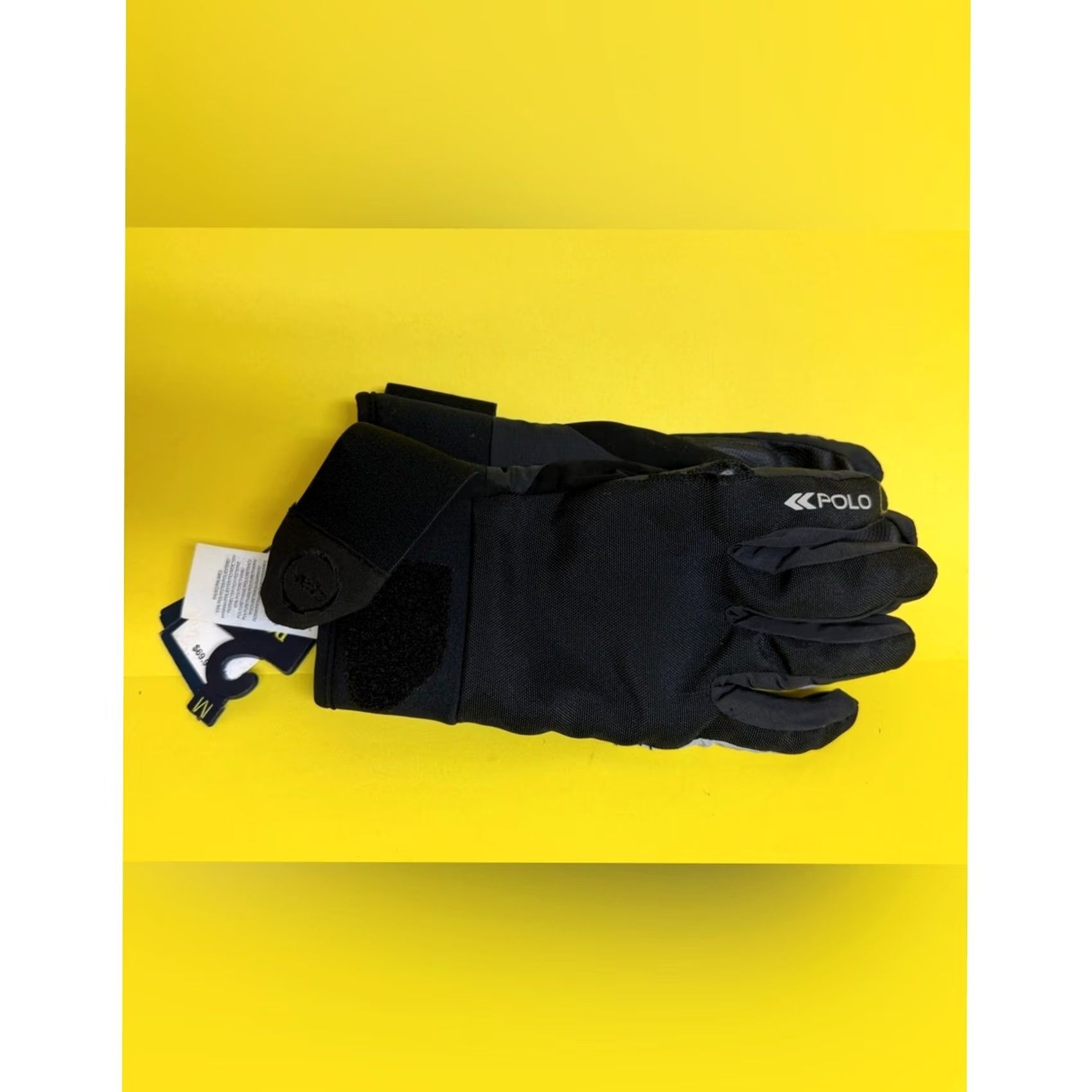 Polo Ralph Lauren Polo Ralph Lauren Touchscreen Compatible Winter Gloves Medium Black Size US M / EU 48-50 / 2 - 2 Thumbnail