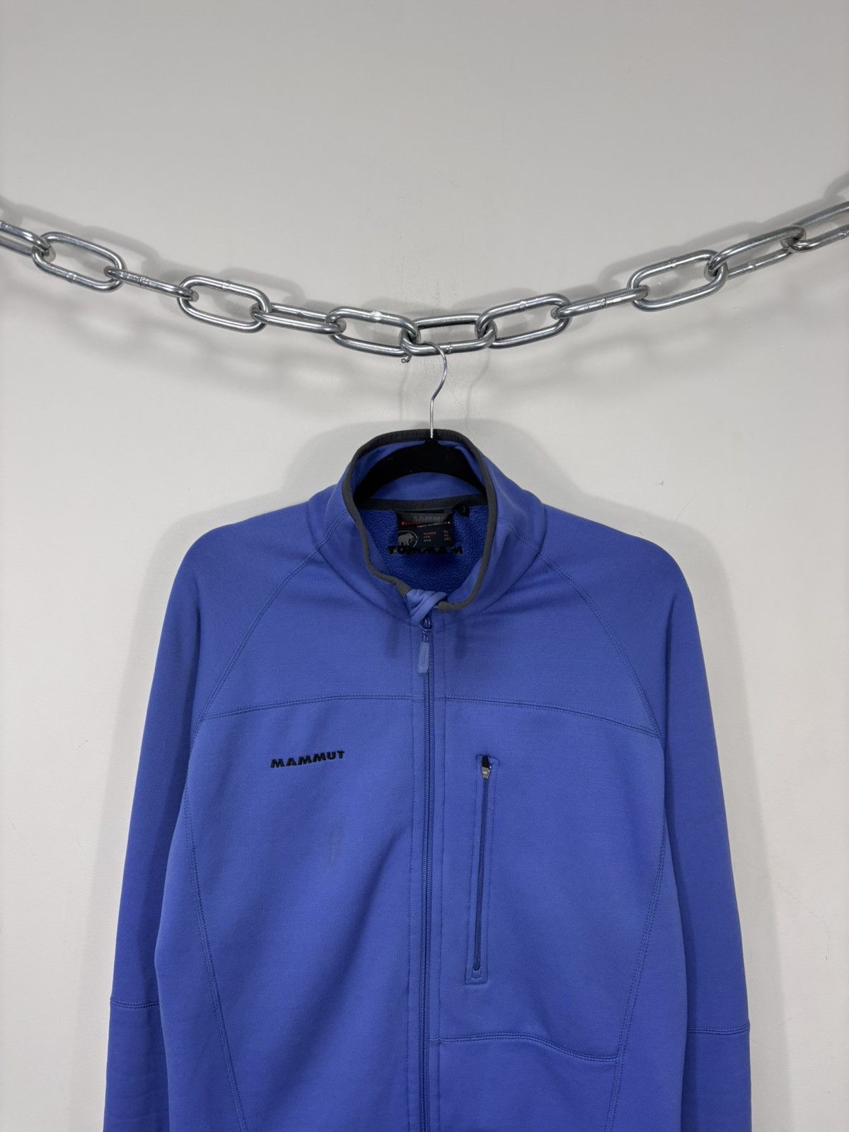 Mammut Mammut Men’s Blue Polartec Full Zip Fleece Jacket Size US XL / EU 56 / 4 - 4 Thumbnail