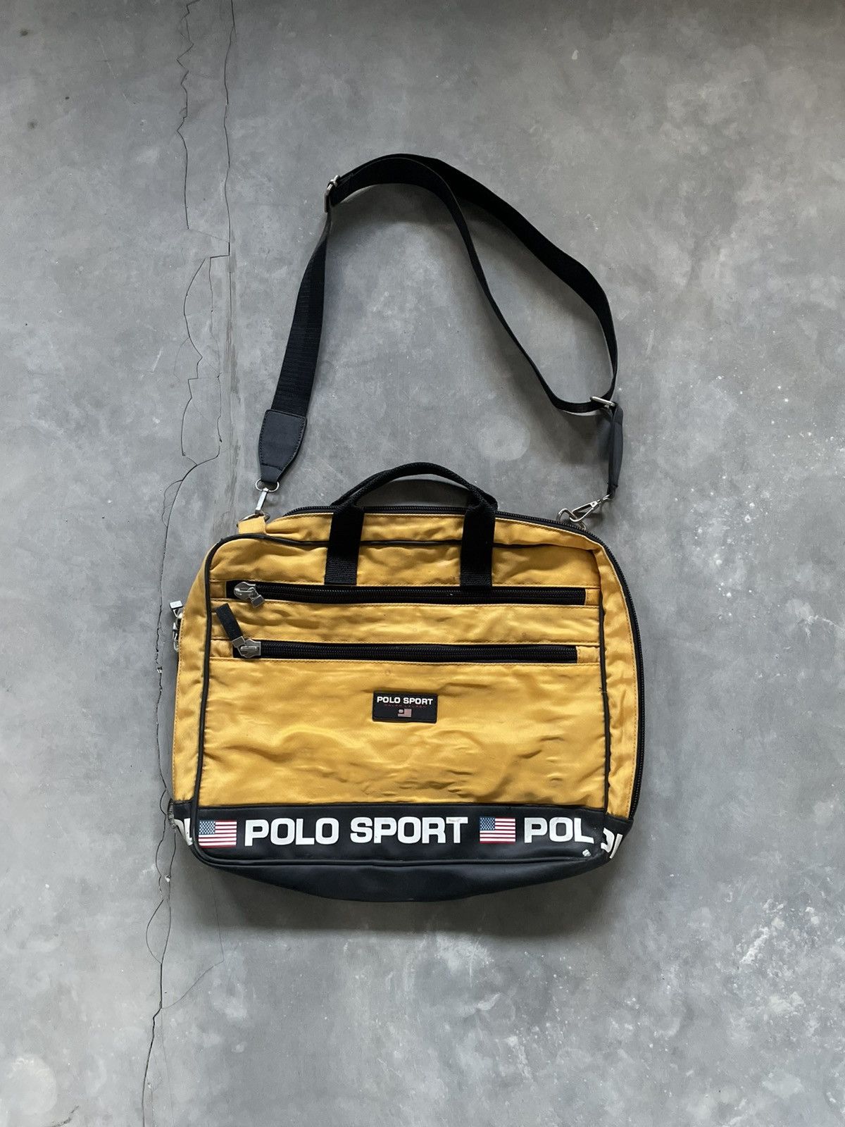 Vintage Polo Sports Polo Ralph Lauren Sling Bag Nylon