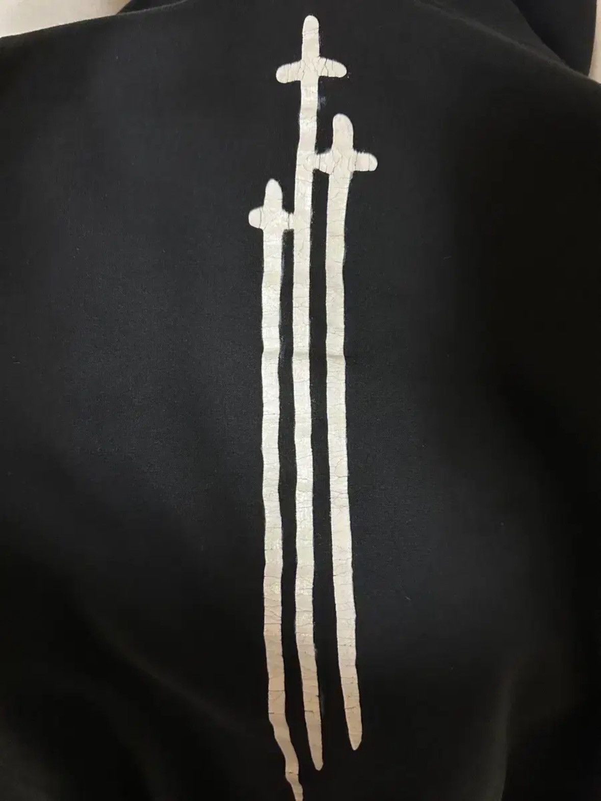 Chrome Hearts Heavy Weight Triple Cross Dagger Waffle Zipup Hoodie Size US L / EU 52-54 / 3 - 4 Thumbnail