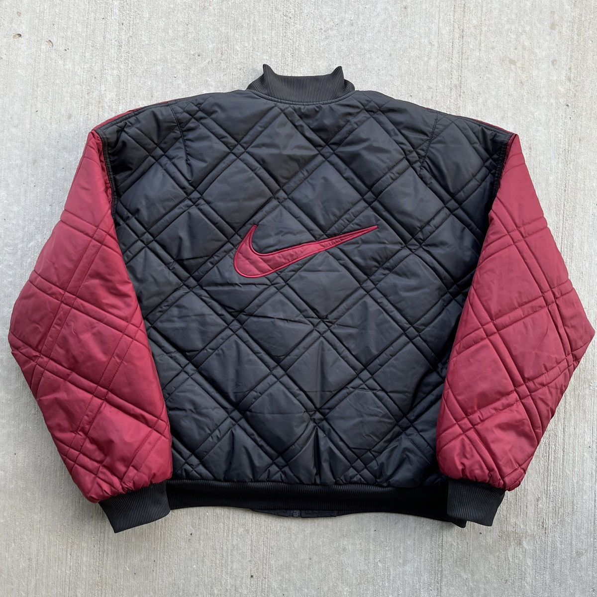 image of Nike Jacket Reversible in Black Red, Men's (Size Large)