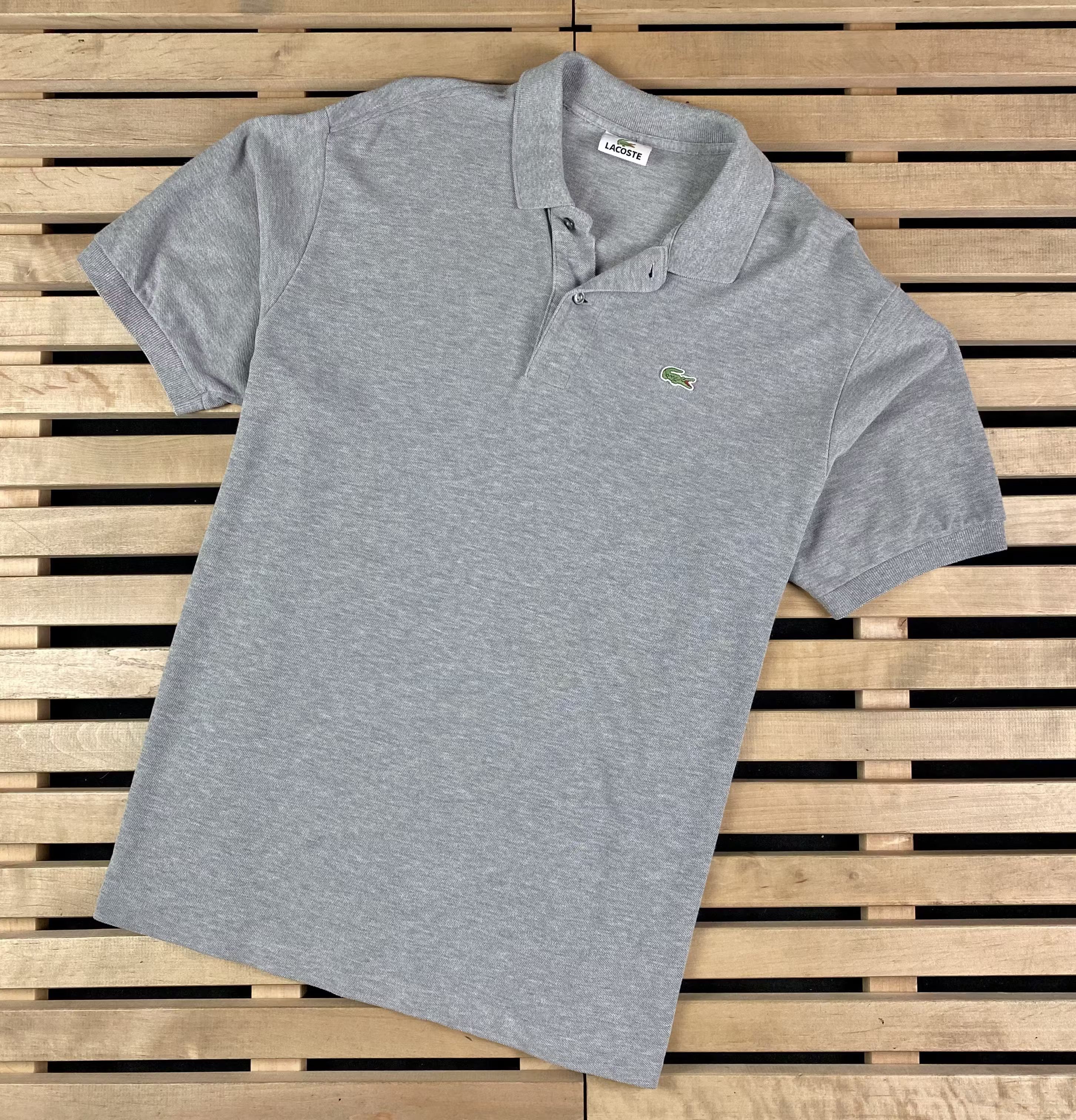 Lacoste × Vintage Men’s Polo T-Shirt Lacoste Vintage Size 7 Size US L / EU 52-54 / 3 - 1 Thumbnail