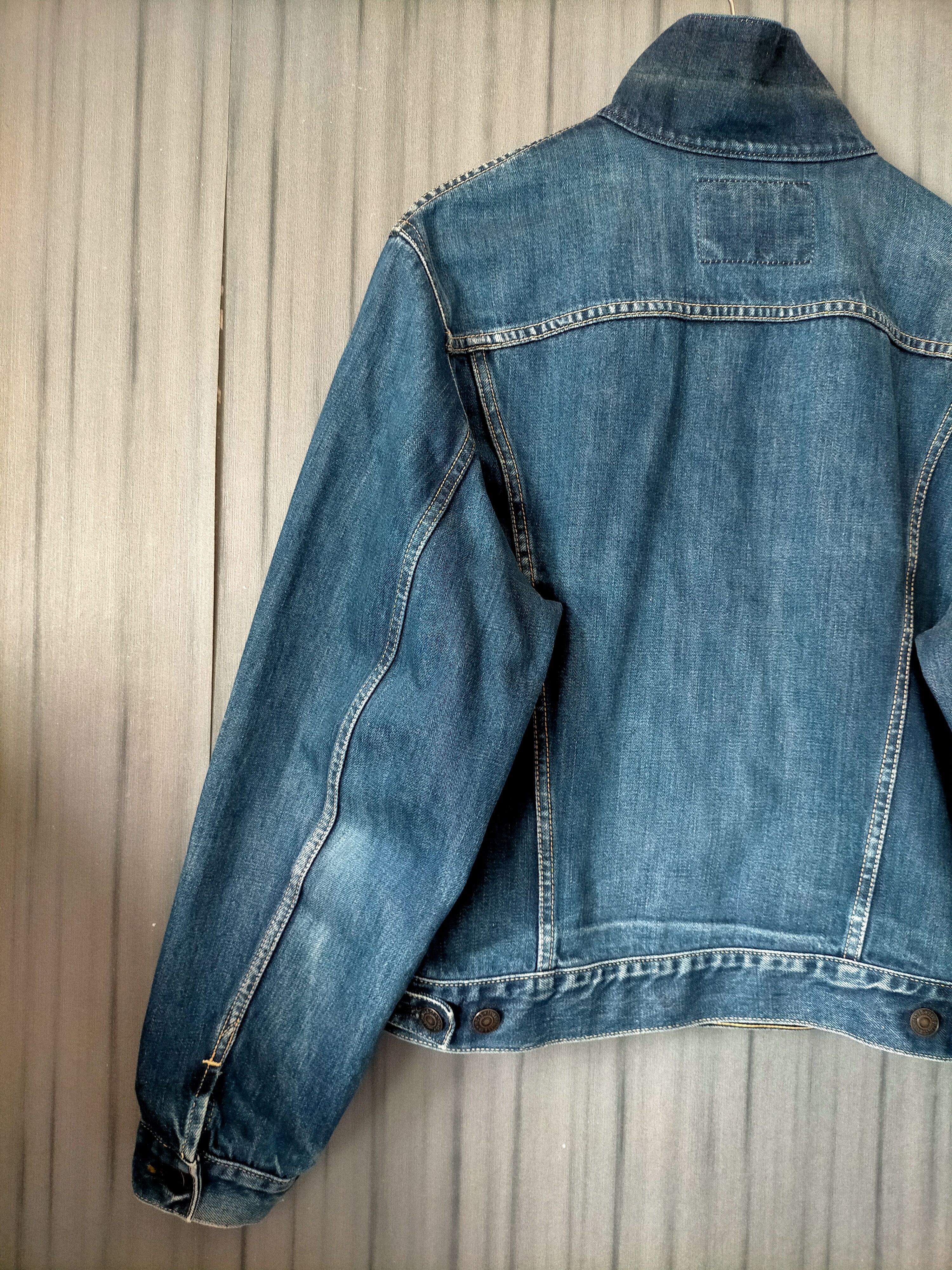 Levi's Vintage Clothing Levis 557xx Capital E trucker jacket Size US M / EU 48-50 / 2 - 10 Thumbnail