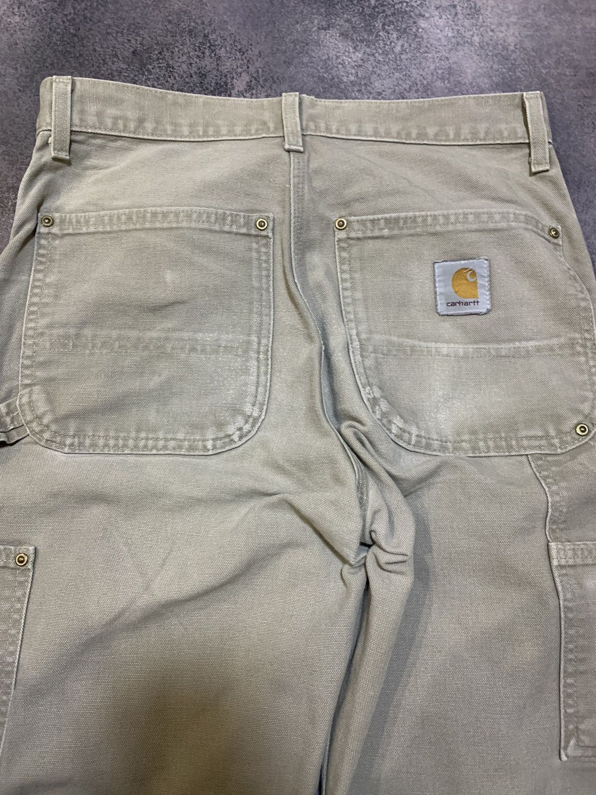 Carhartt × Vintage 90s Vintage Carhartt Single Knee Cargo Pants Size US 31 - 4 Thumbnail