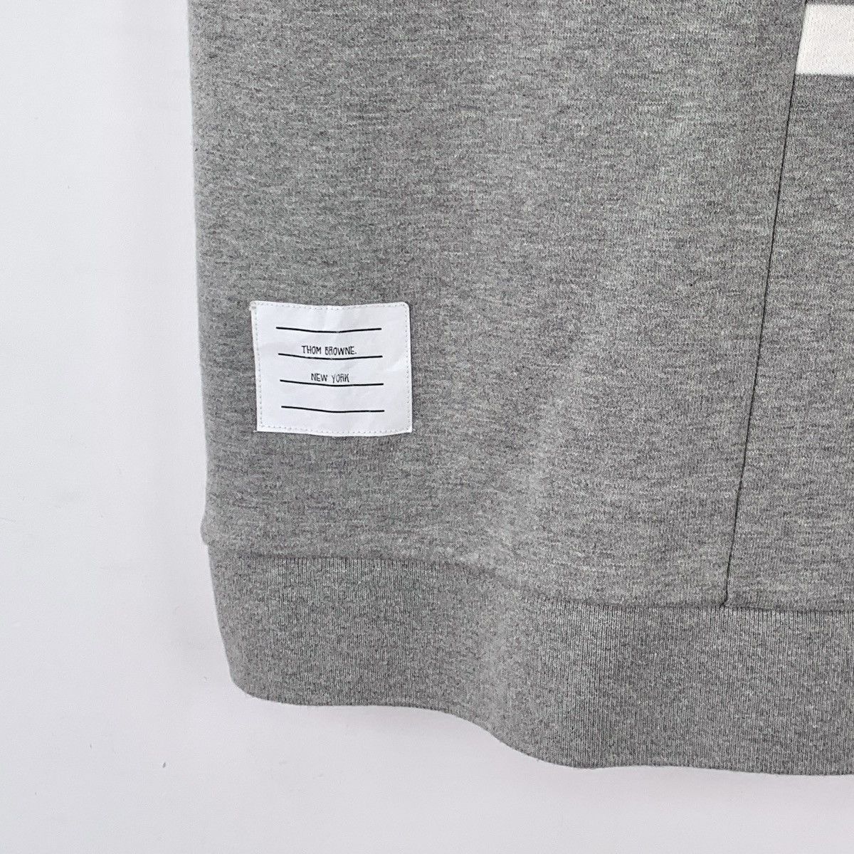 Thom Browne Thom Browne Grey Classic 4-Bar Cotton Casual Skirt K26WX Size 27" / US 4 / IT 40 - 5 Thumbnail
