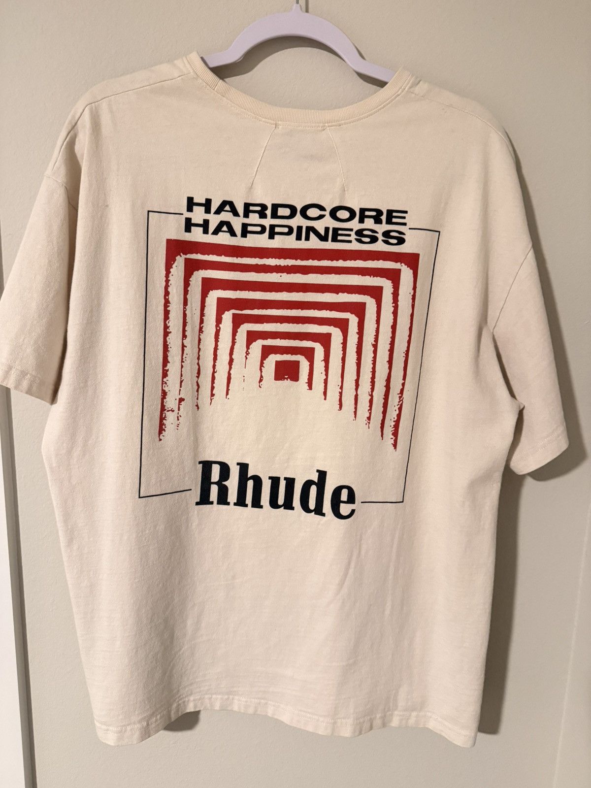 Rhude Rhude “Hardcore Happiness” Tee Size US L / EU 52-54 / 3 - 1 Thumbnail
