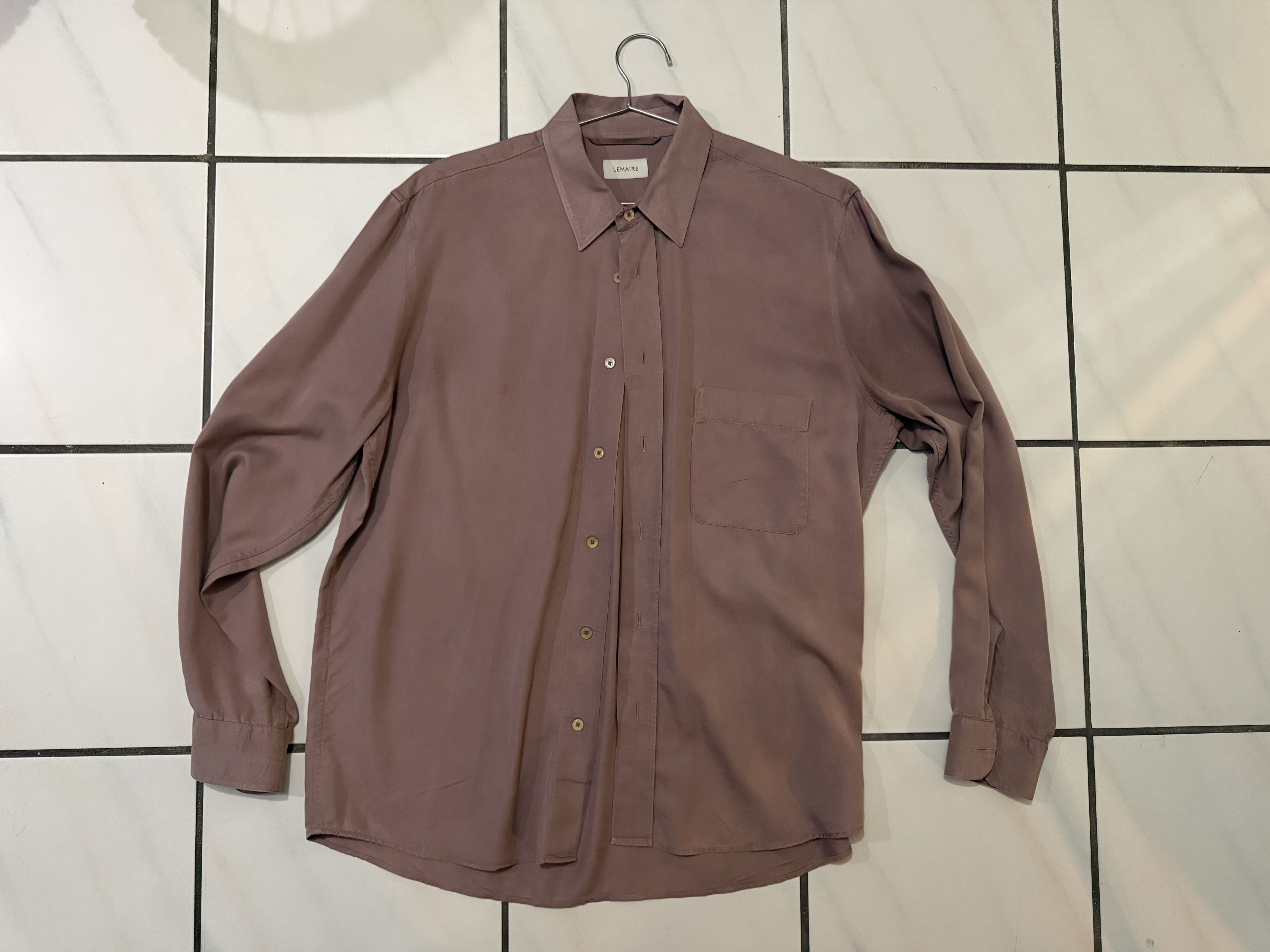 Lemaire Lemaire Button Up (Salmon Color) Size US M / EU 48-50 / 2 - 1 Thumbnail