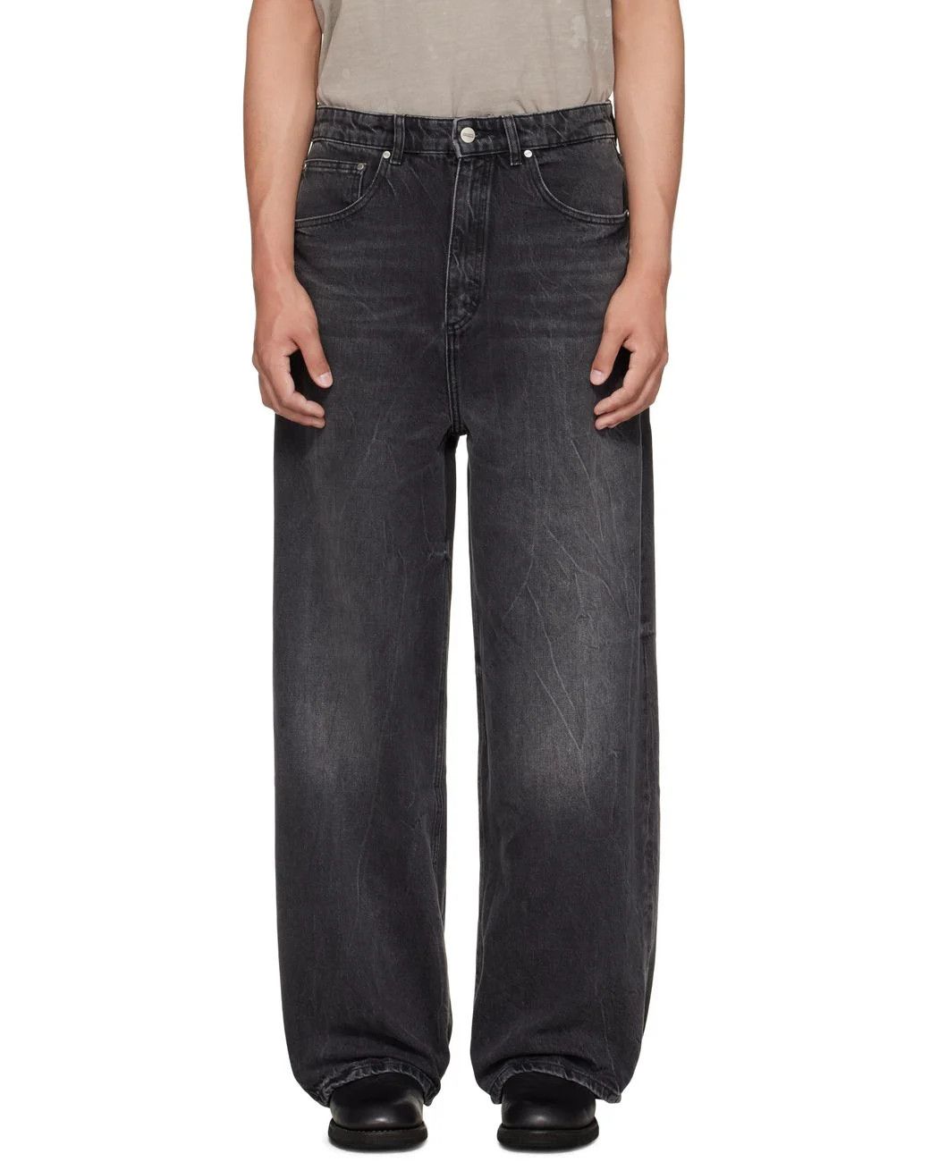 Han Kjobenhavn NWT - Baggy Denim - Black Vein Size US 33 - 6 Thumbnail