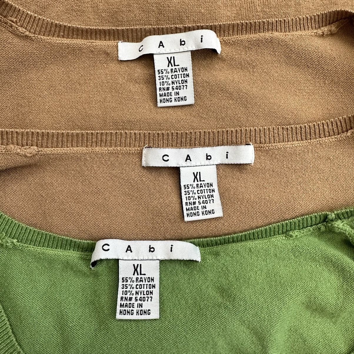 Other CAbi Bundle (3) Size XL Stretchy Tank Tops Size XL / US 12-14 / IT 48-50 - 8 Thumbnail