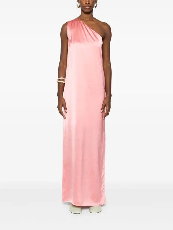 Lanvin o1y0326 Maxi Dress in Antique Rose Size S / US 4 / IT 40 - 5 Thumbnail