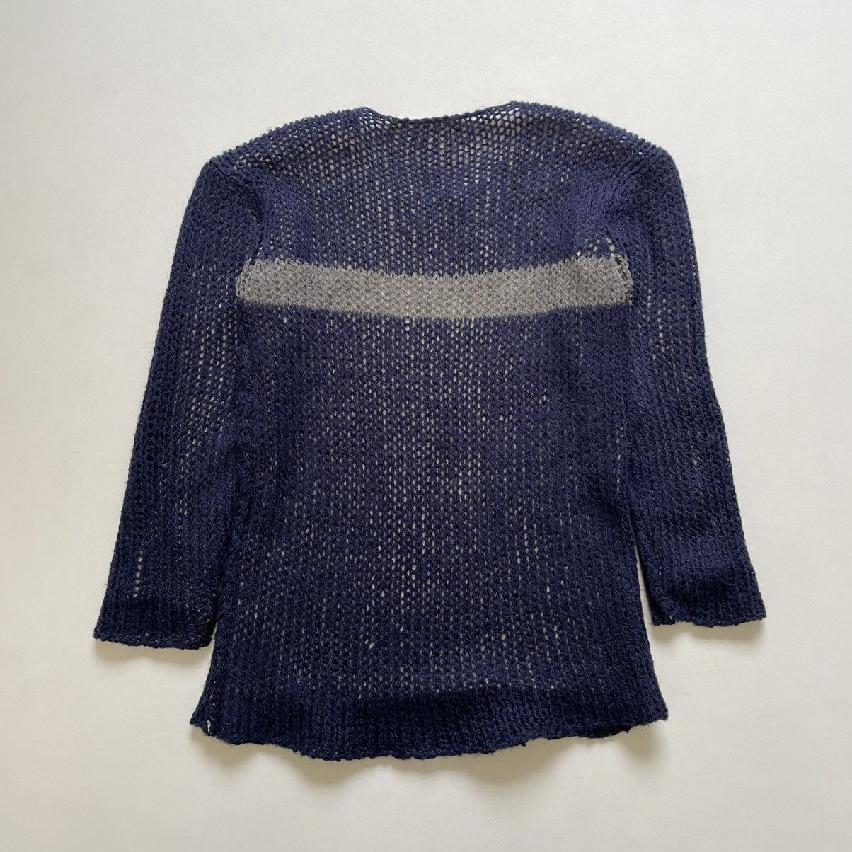 Comme des Garcons AD 1999 ‘Layered Cobweb Knit’ Wool Sweater Size US M / EU 48-50 / 2 - 11 Thumbnail